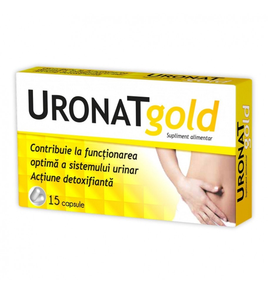Aparat genital - ZDROVIT URONAT GOLD 15CAPS +CADOU 15CAPS, axafarm.ro