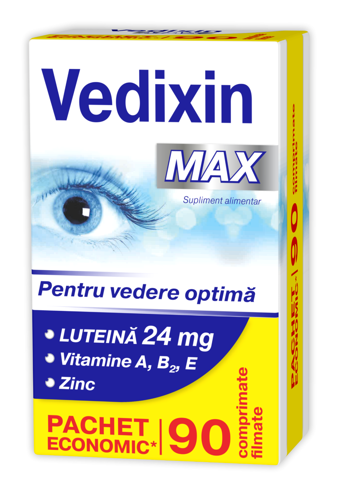 Vitamine și minerale - ZDROVIT VEDIXIN MAX ECONOMIC X 90CPR, axafarm.ro