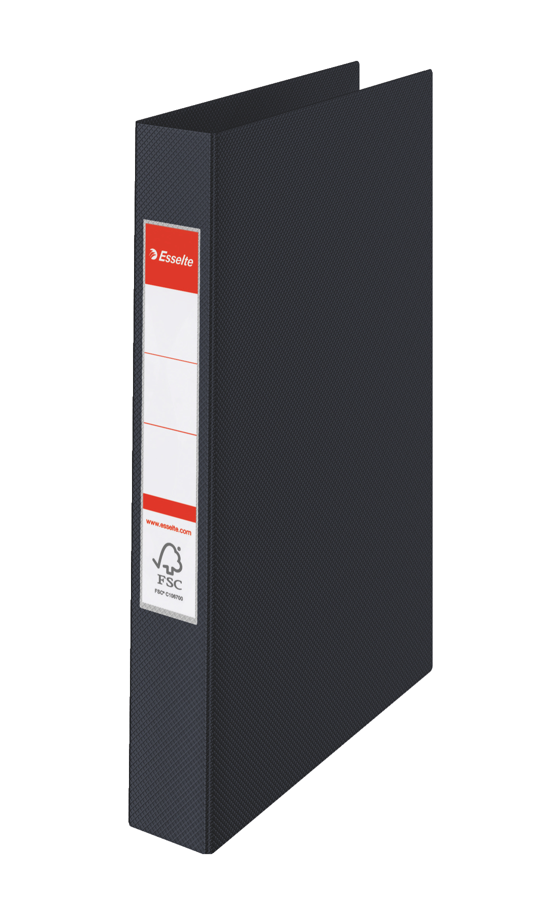 Caiete mecanice - Caiet mecanic a4 2 inele 25mm/42mm negru standard esselte