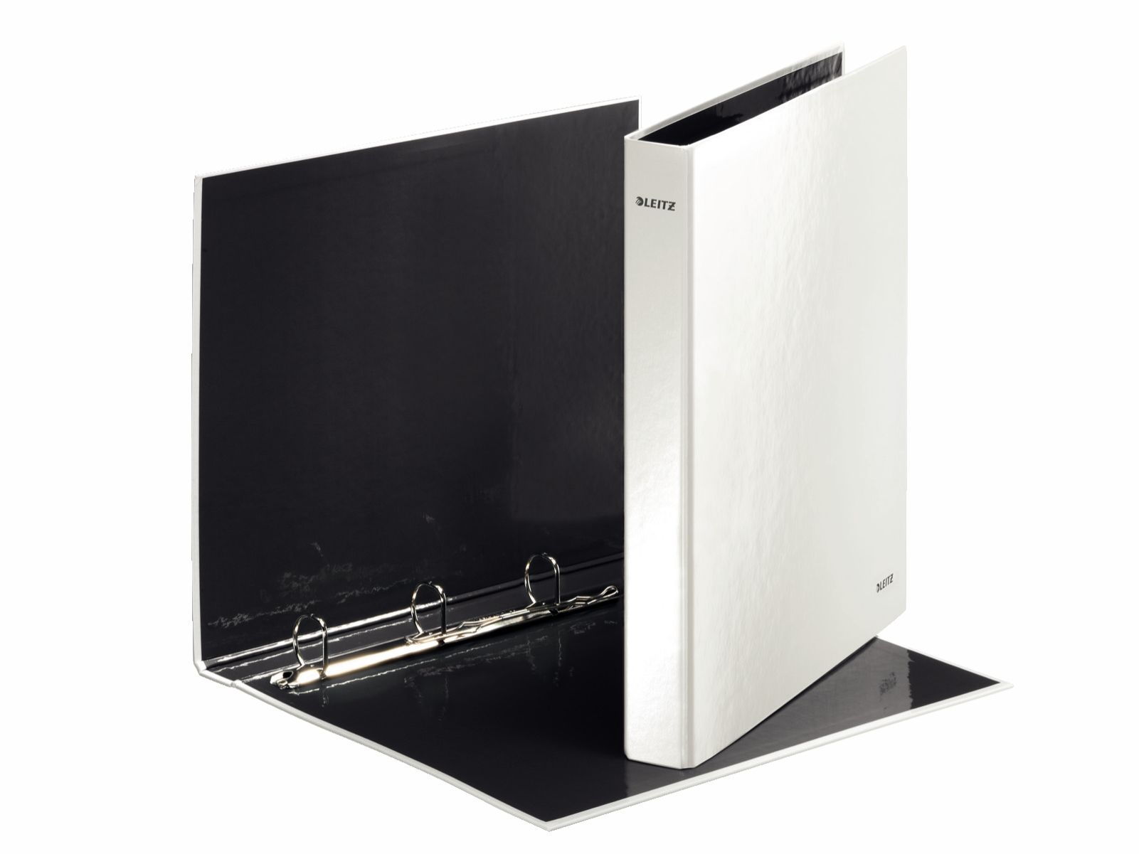 Caiet mecanic a4 4 inele 25mm/40mm alb metalizat wow leitz [1]