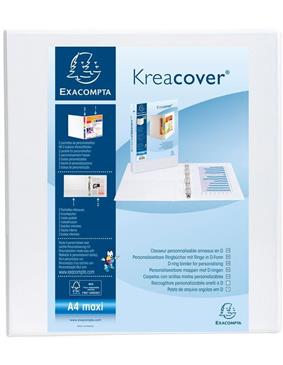 Caiete mecanice - Caiet mecanic a4+ 4 inele 70 mm 2 buzunare kreacover exacompta