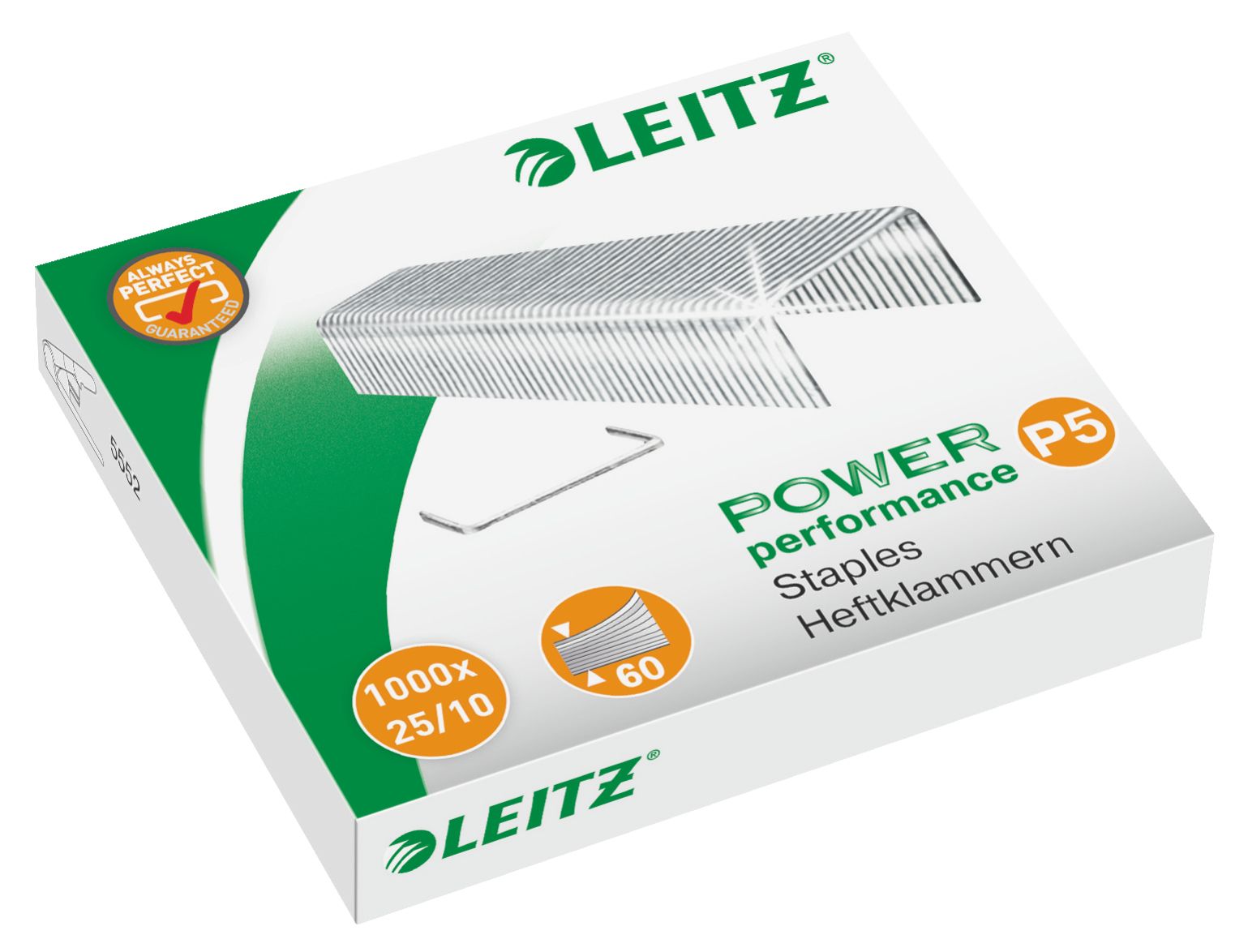 Capse 25/10 60 Coli 1000/Cutie Leitz