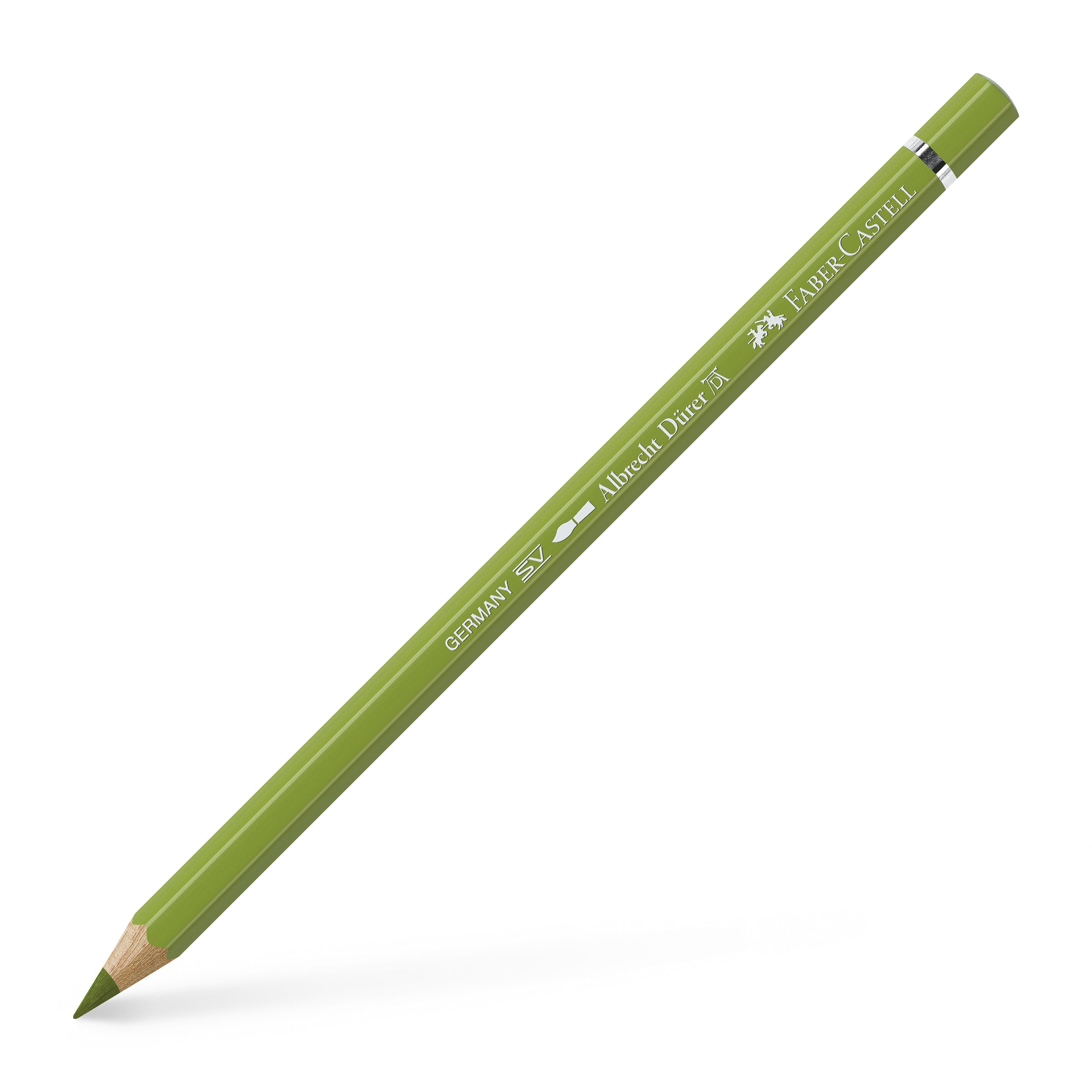 Faber-Castell Creion Colorat Acuarela Verde Galbui-pamant 168 A. Durer Faber-c