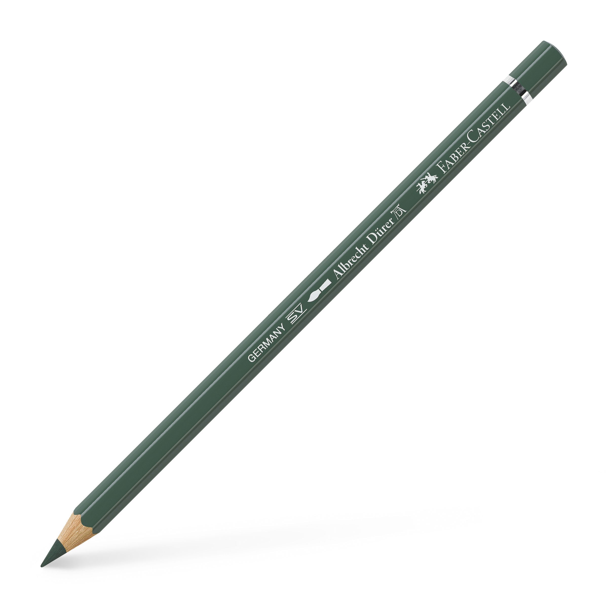 Creion Colorat Acuarela Verde Ienupar 165 A. Durer Faber-castell