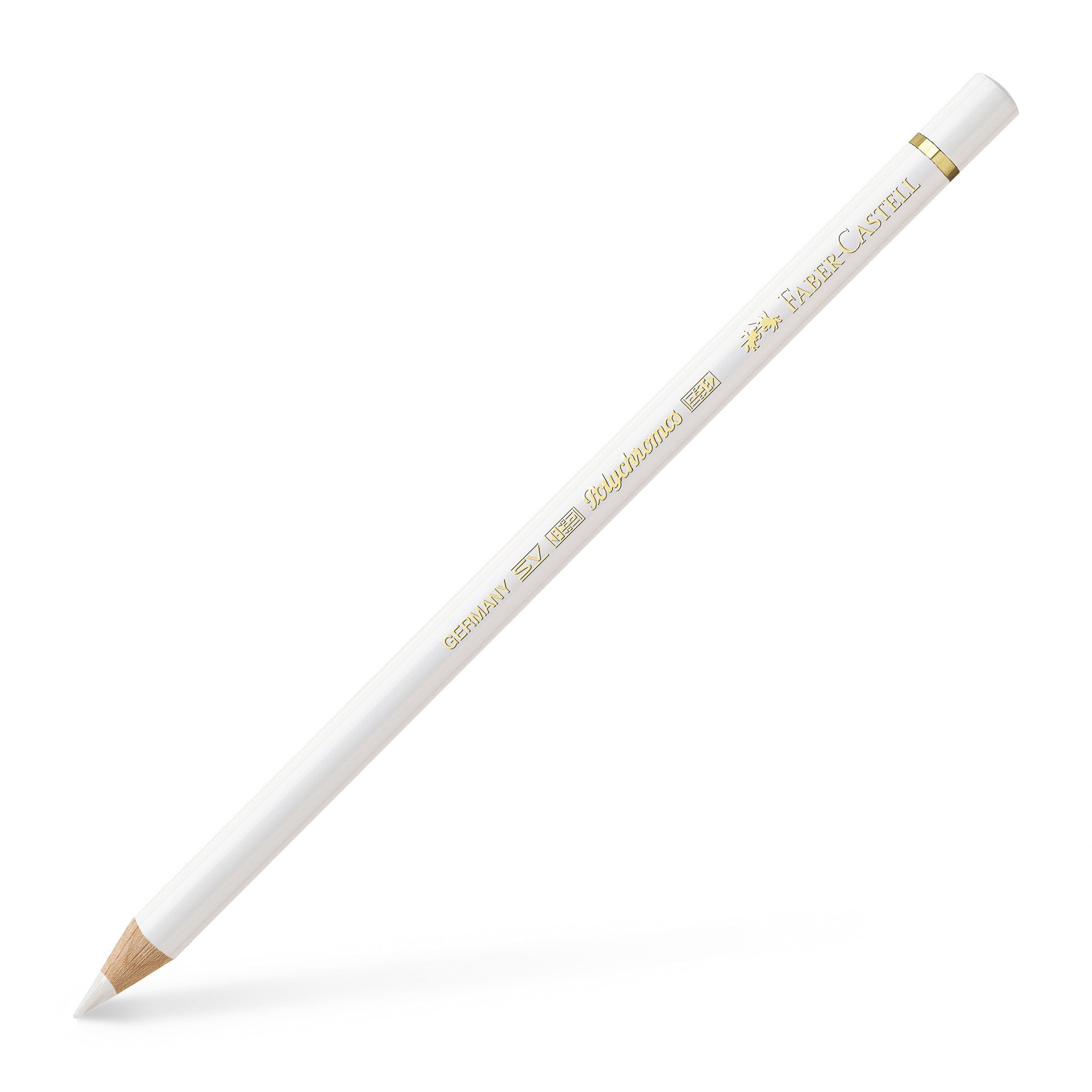 Creion Colorat Polychromos Alb Faber-castell