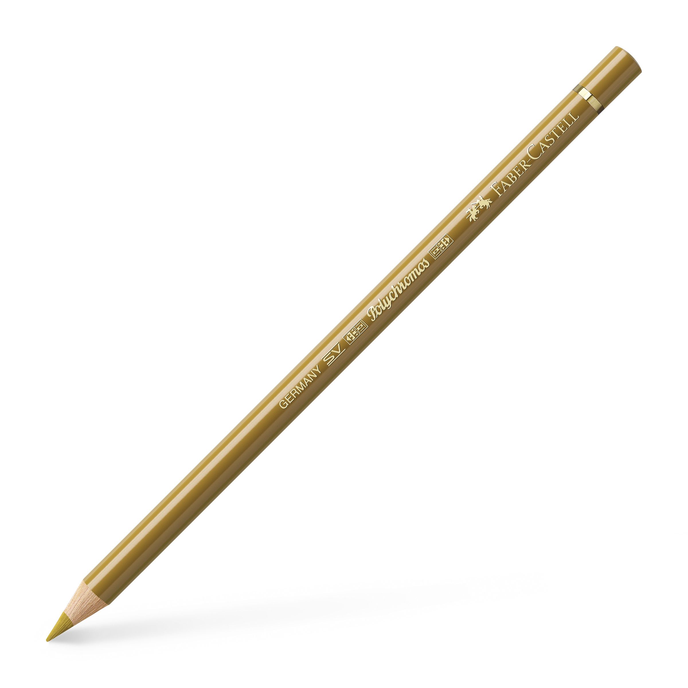 Creion Colorat Polychromos Auriu Verzui Faber-castell