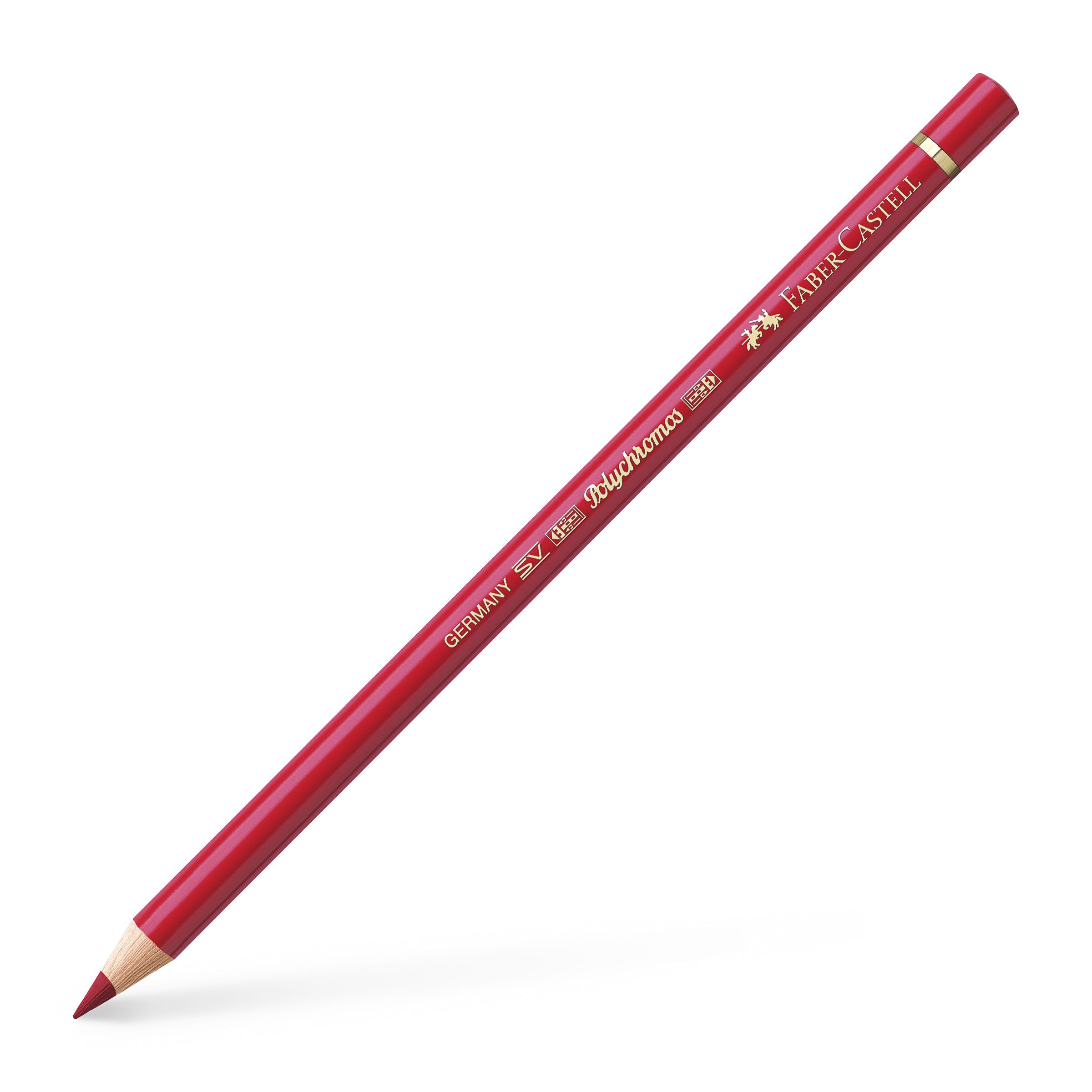 Creion Colorat Polychromos Rosu Caramiziu Faber-castell