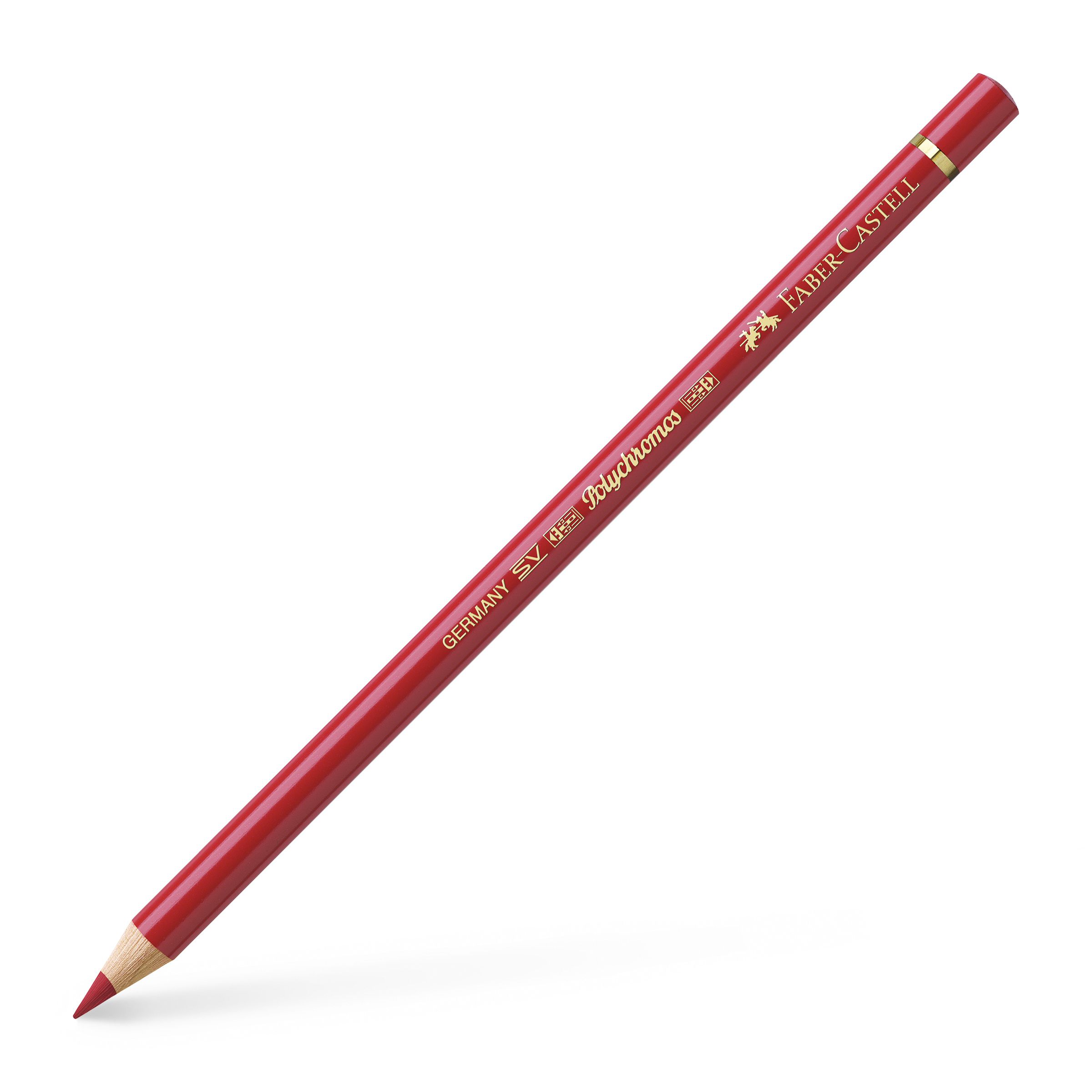 Creion Colorat Polychromos Rosu Intens Faber-castell
