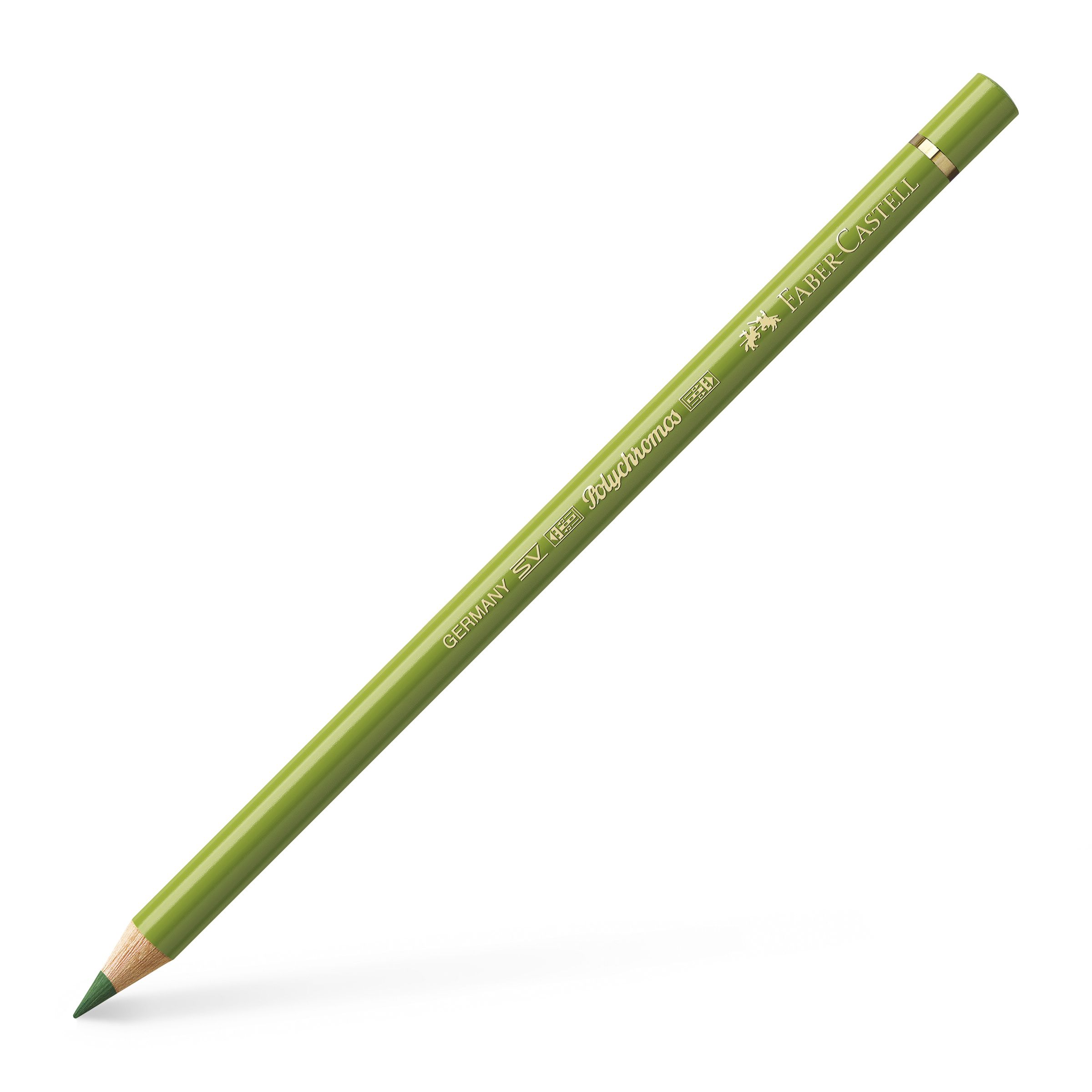 Creion Colorat Polychromos Verde Galbui-pamant Faber-castell