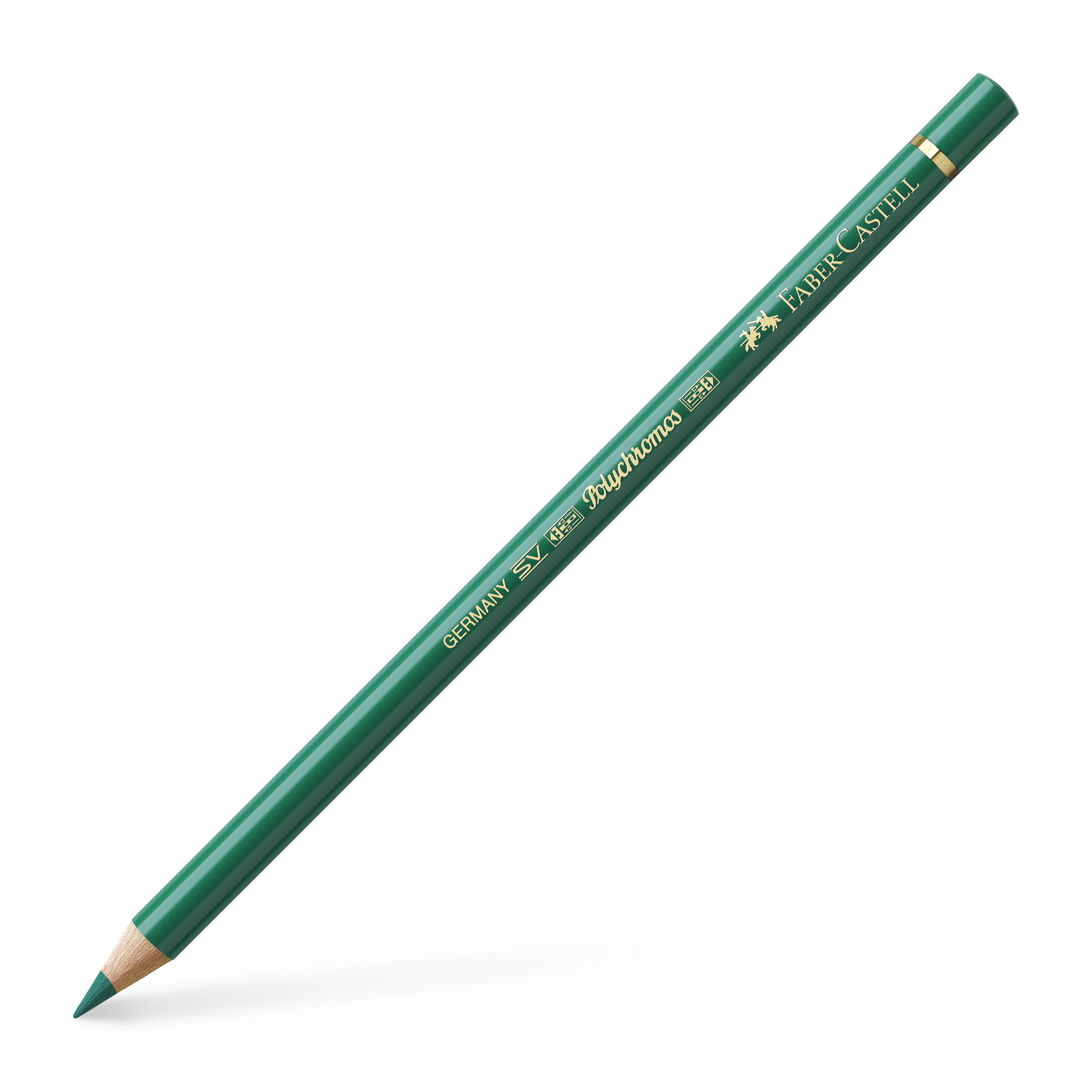 Creion Colorat Polychromos Verde Inchis Faber-castell