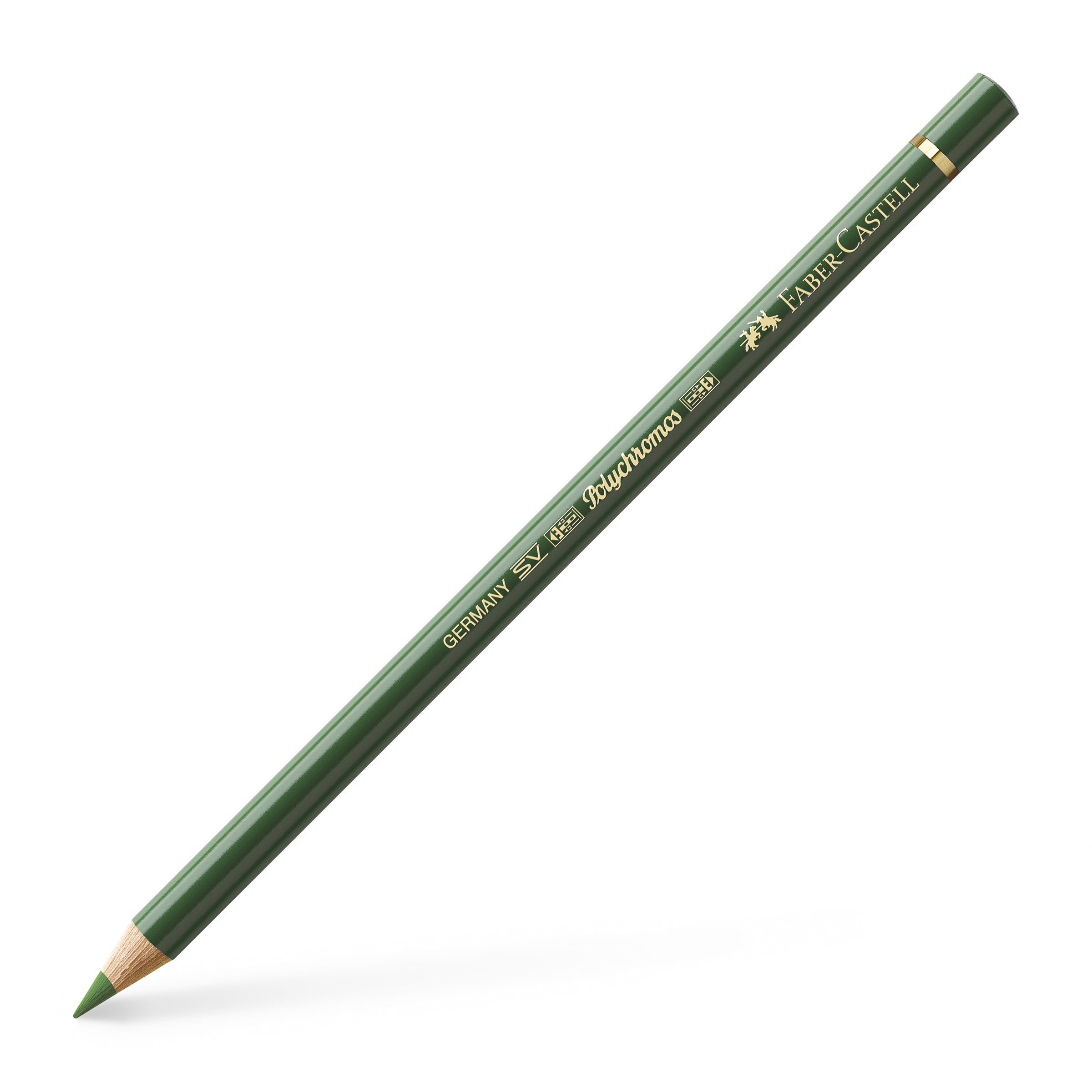 Creion Colorat Polychromos Verde Oliv Faber-castell