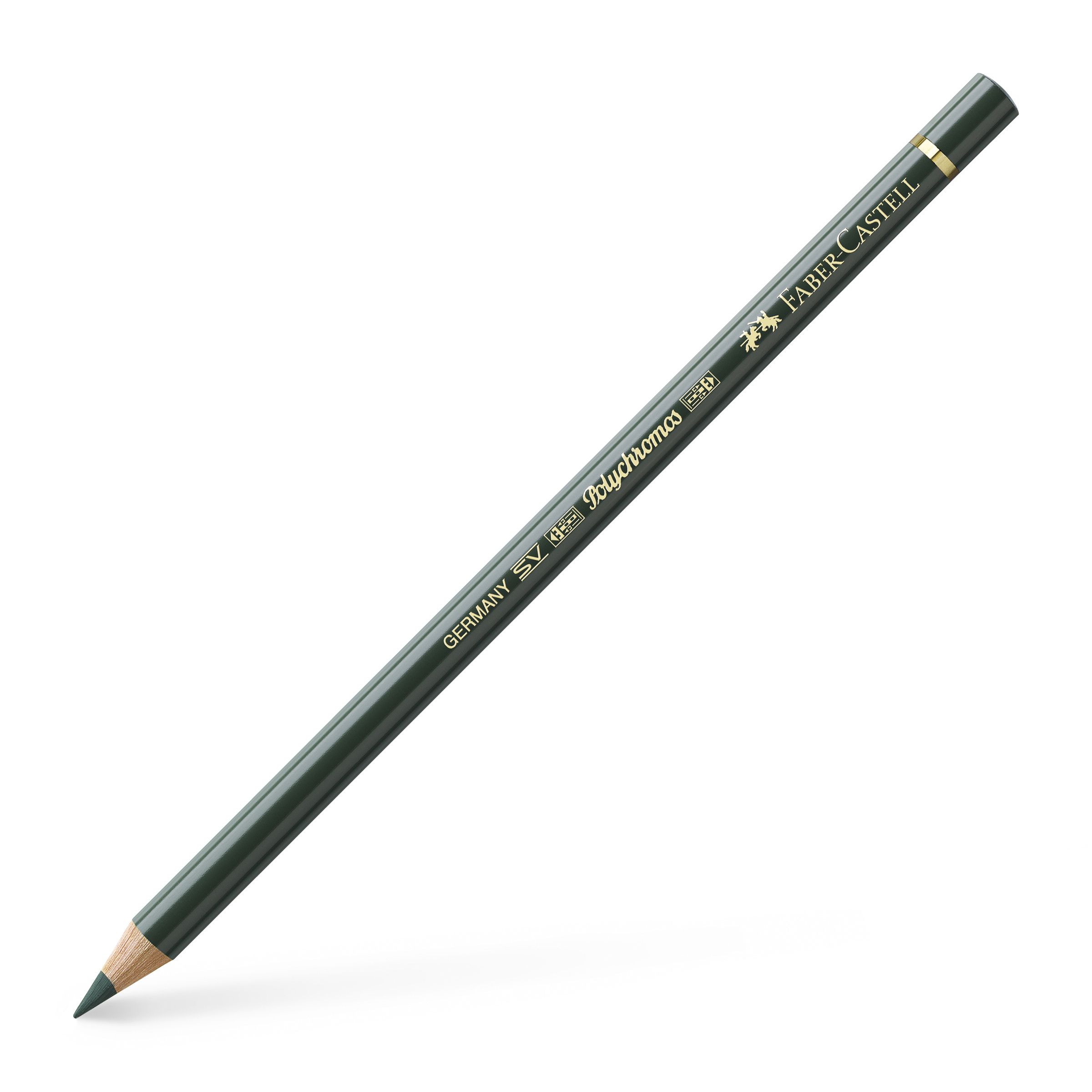 Faber-Castell Creion Colorat Polychromos Verde Oxid De Crom Inchis Faber-caste