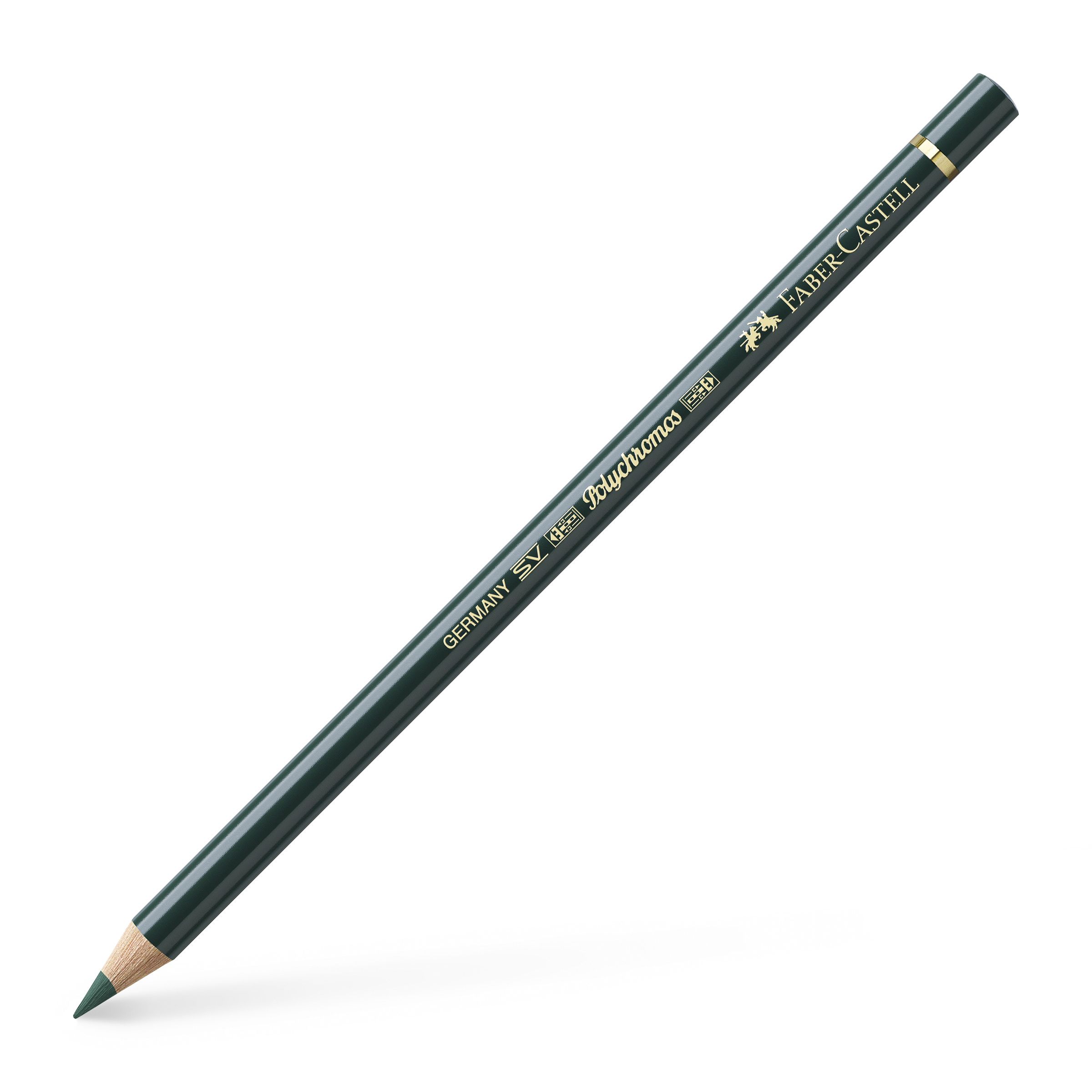 Creion Colorat Polychromos Verde Pin Faber-castell