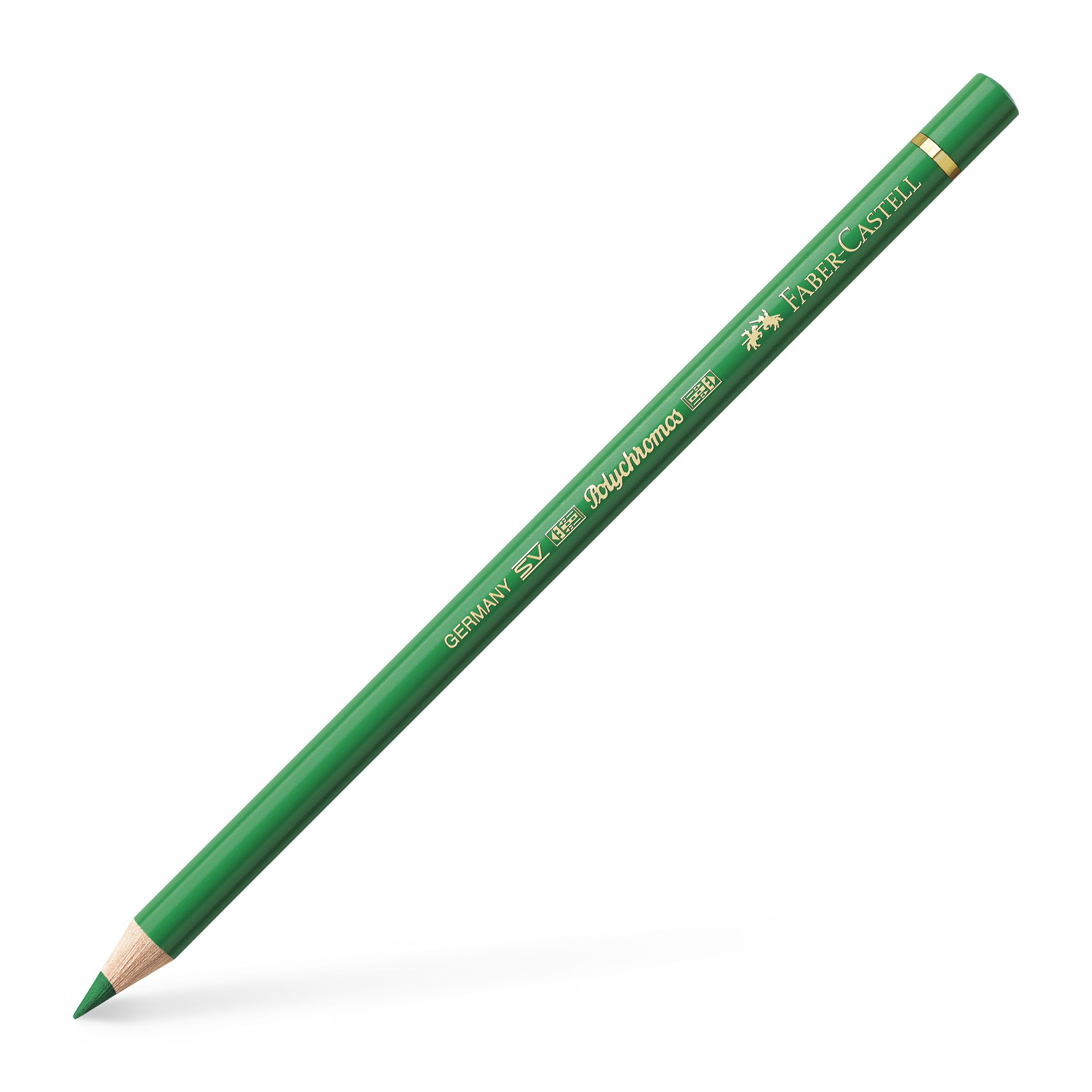 Creion Colorat Polychromos Verde Smarald Faber-castell