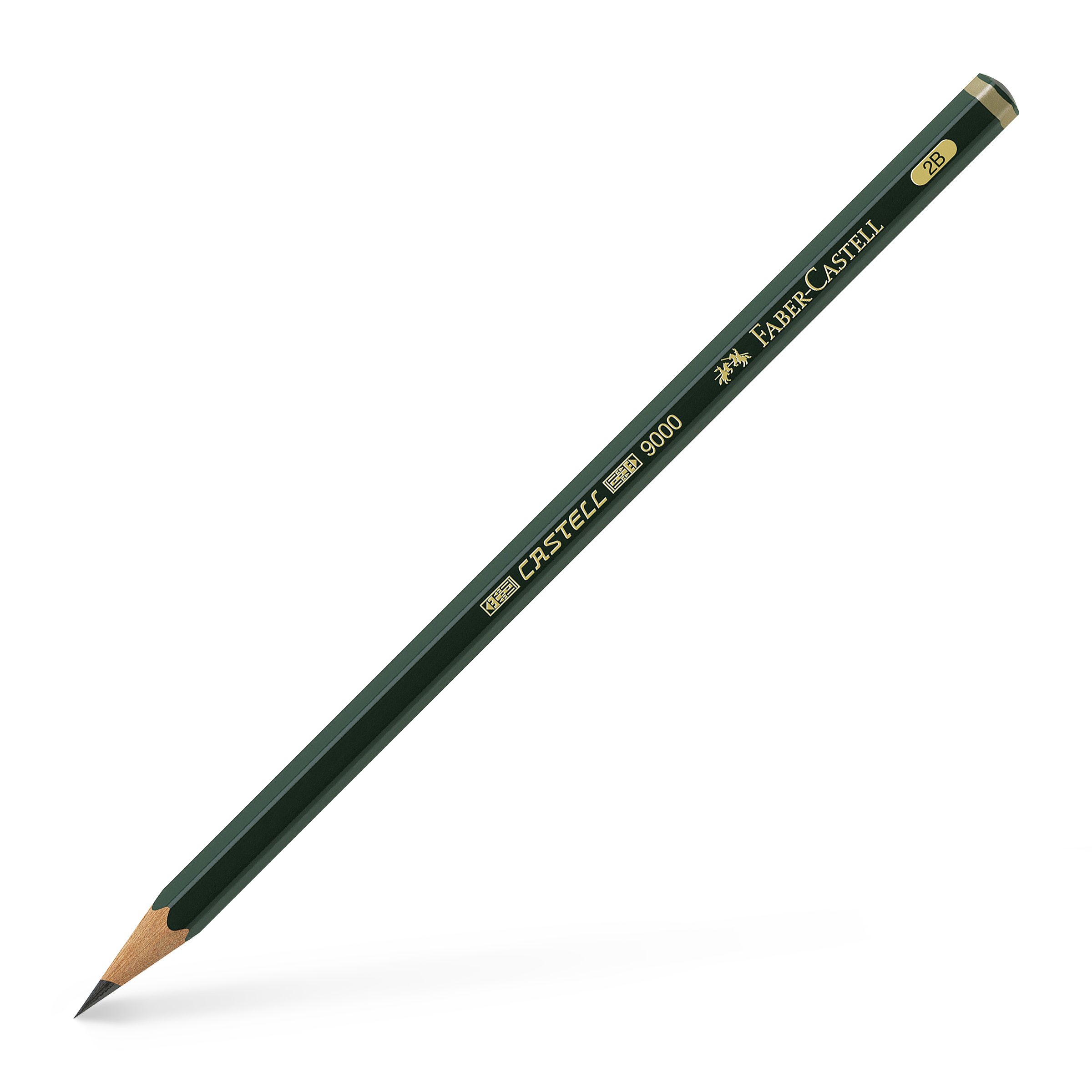 Creion Grafit 2B Castell 9000 Faber-castell