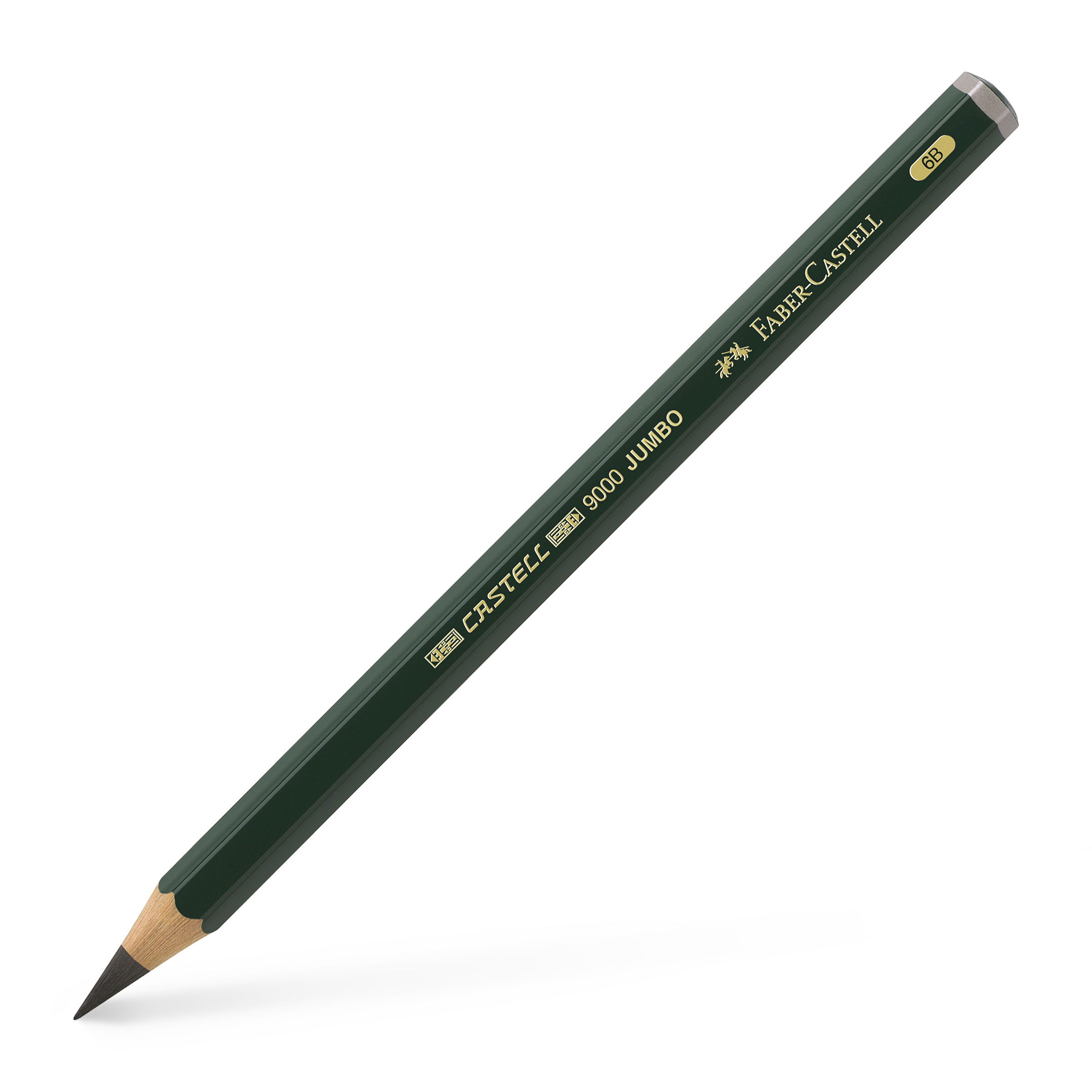 Creion Grafit 6B Castell Jumbo Faber-castell