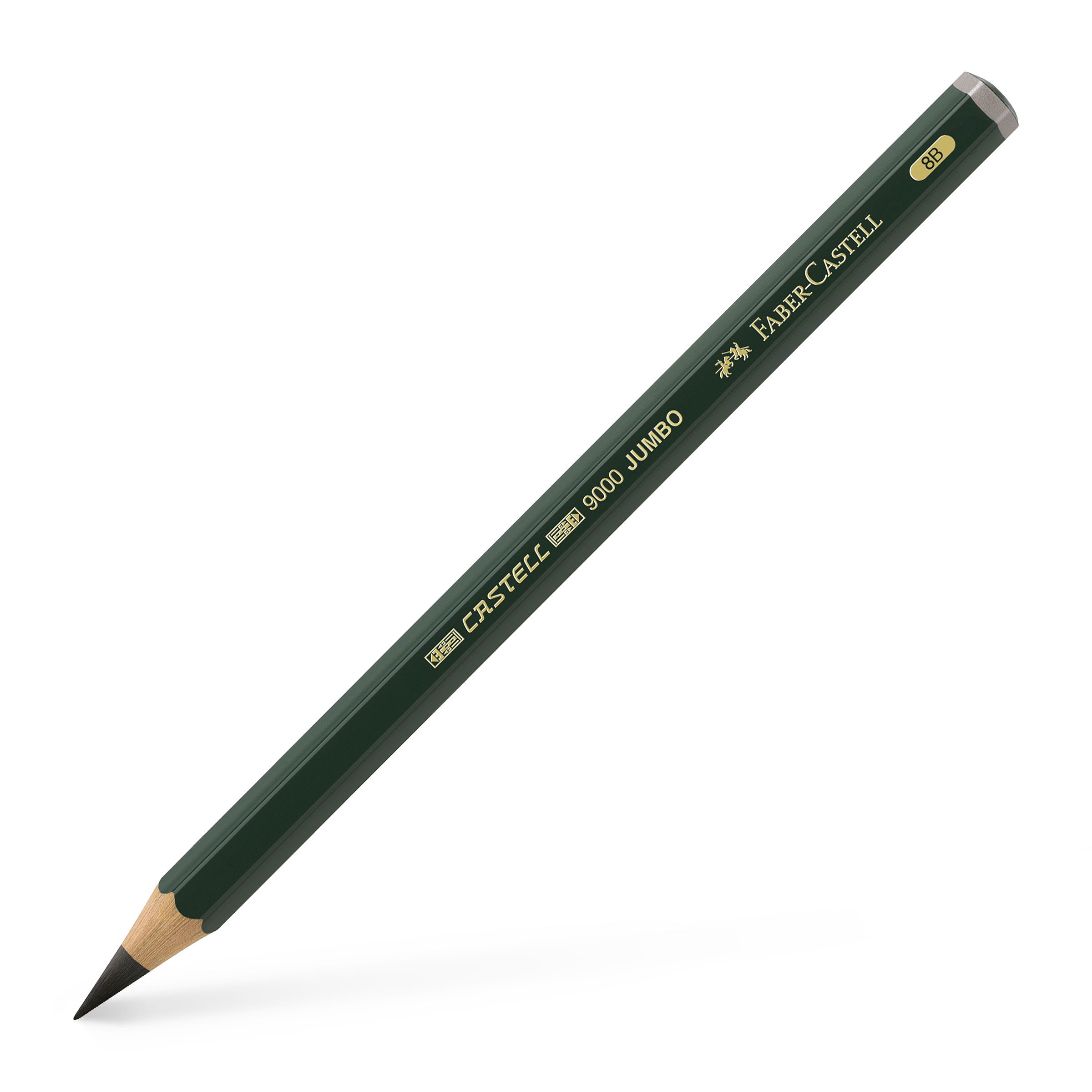 Creion Grafit 8B Castell Jumbo Faber-castell