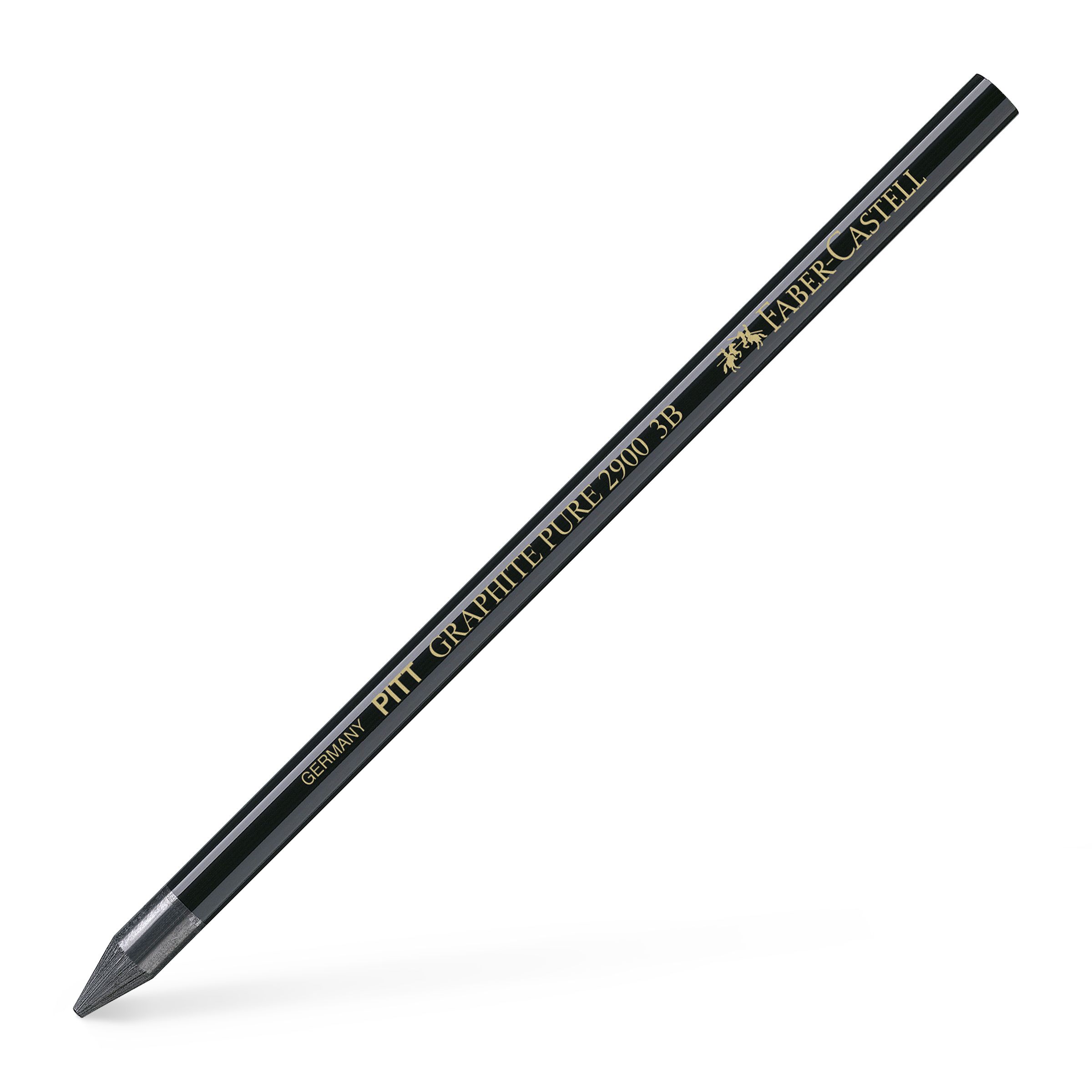 Creion Grafit Fara Lemn 3B Pitt Monochrome Faber-castell