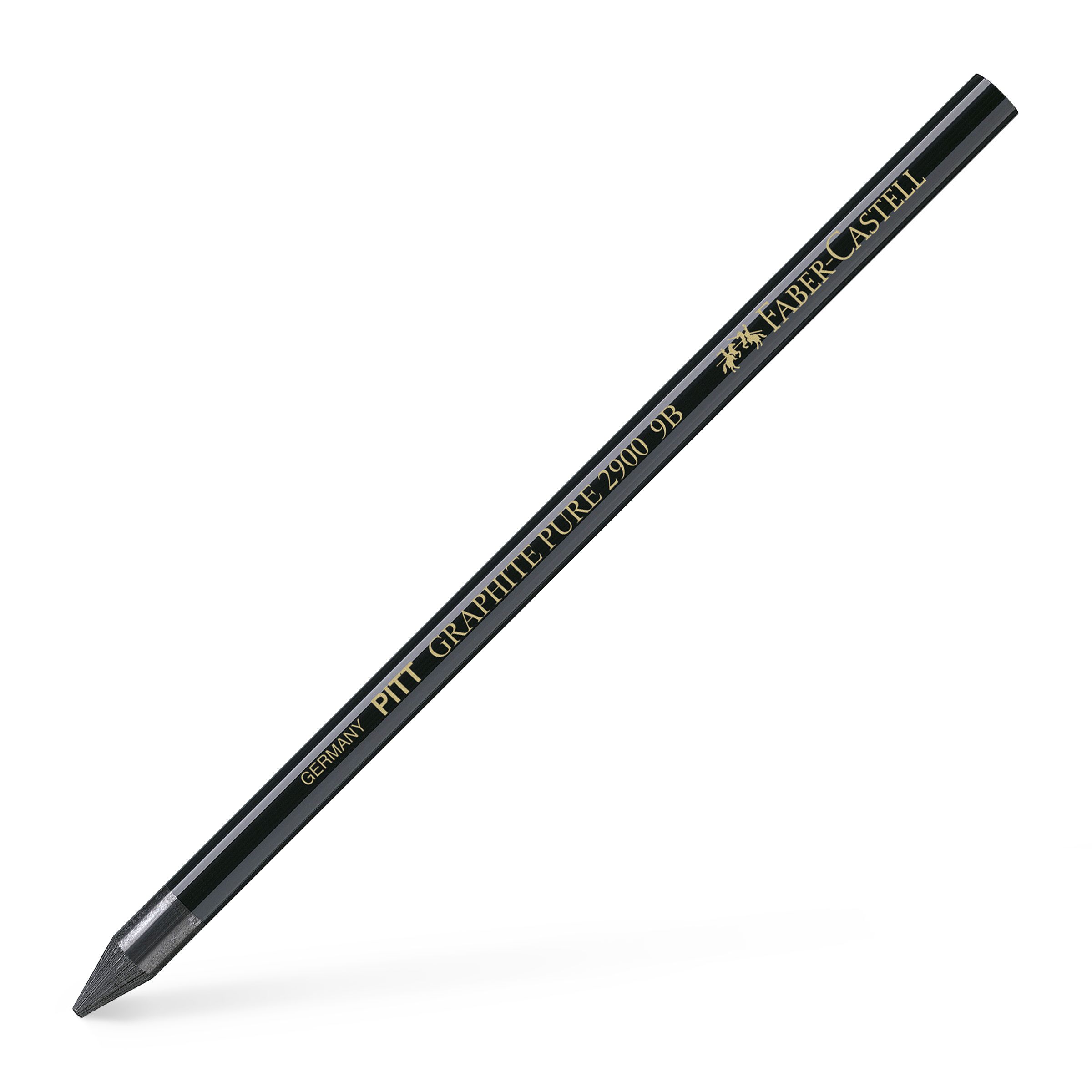 Creion Grafit Fara Lemn 9B Pitt Monochrome Faber-castell