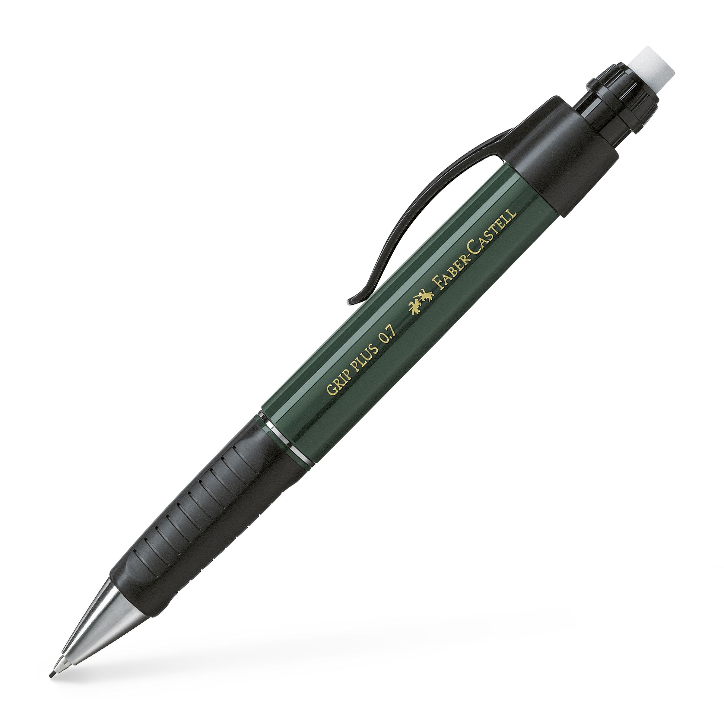 Creion Mecanic 0.7 Mm Verde Grip Plus 1307 Faber-castell