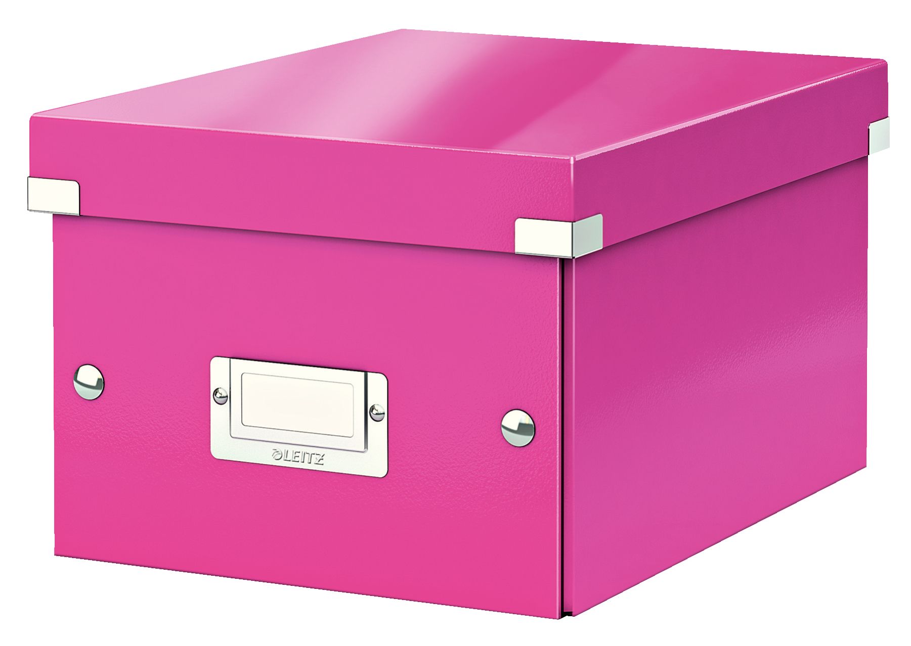 Arhivare - Cutie depozitare mica roz click&store leitz