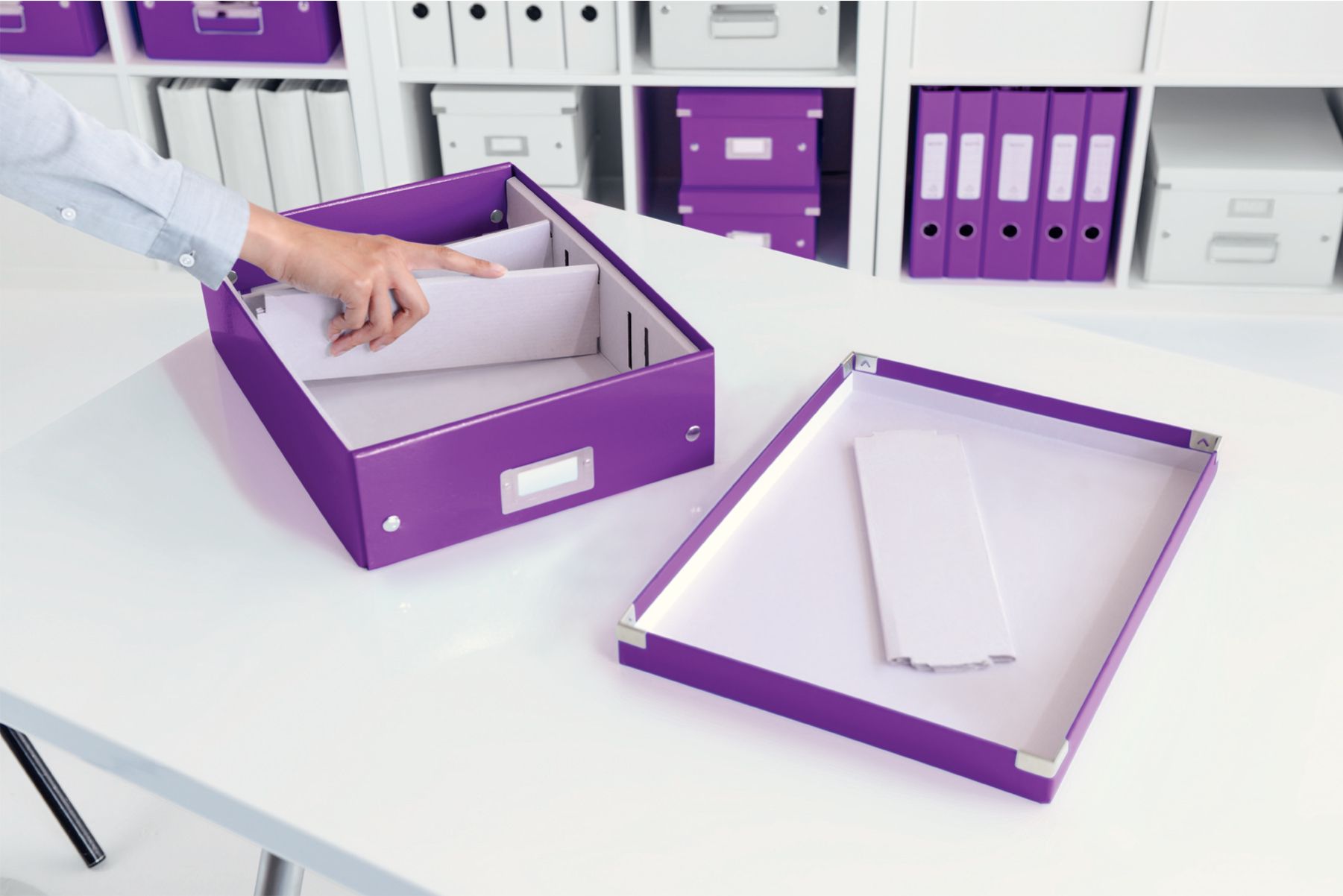 Cutie organizer medie mov click&store leitz [3]