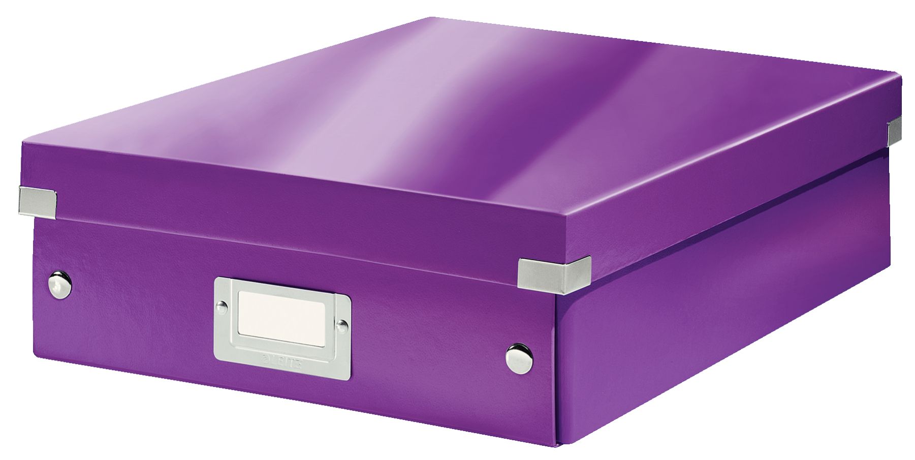 Arhivare - Cutie organizer medie mov click&store leitz