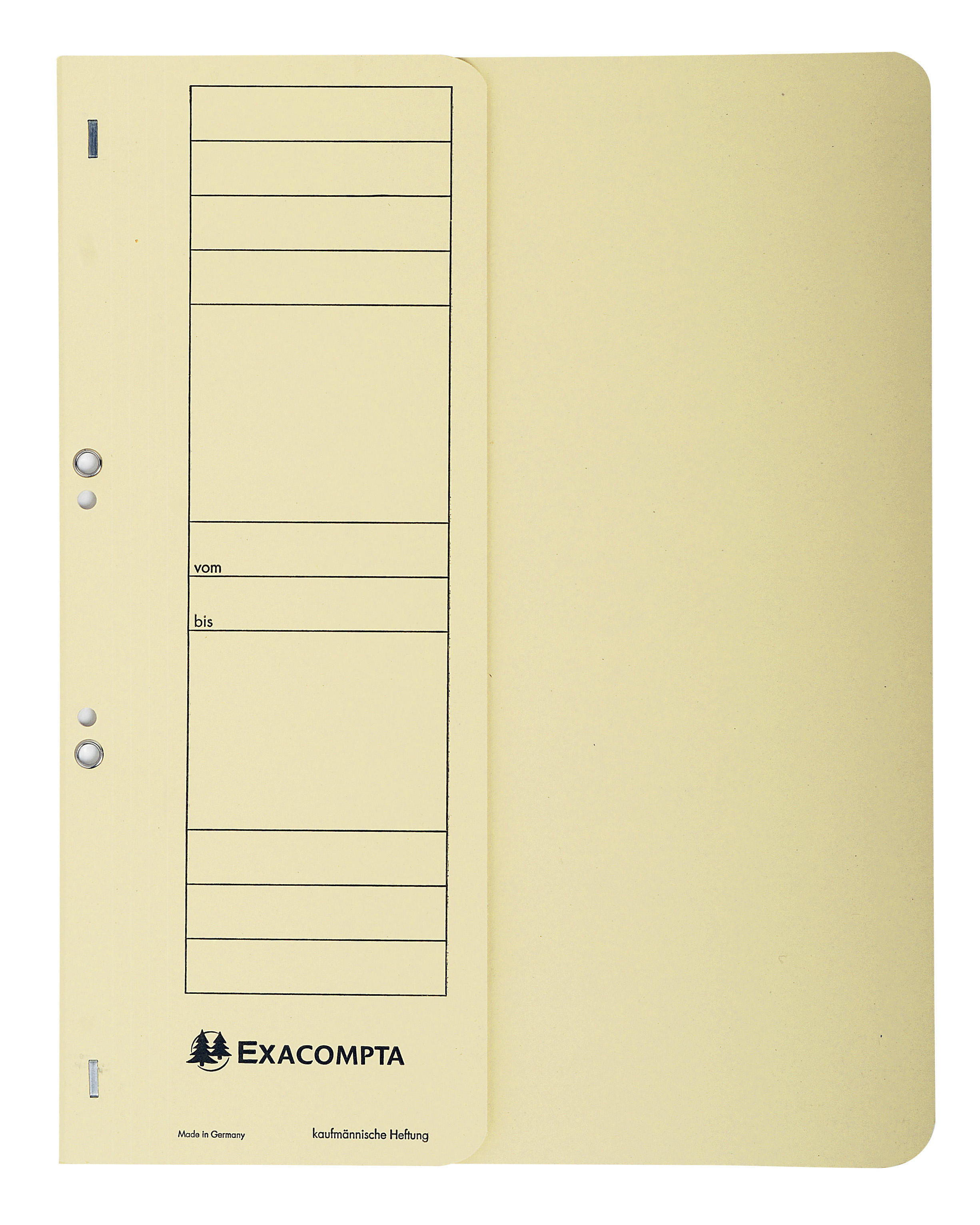 Dosare din carton - Dosar carton capse 1/2 natur exacompta