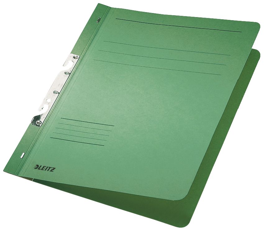 Dosare din carton - Dosar carton incopciat 1/1 verde leitz
