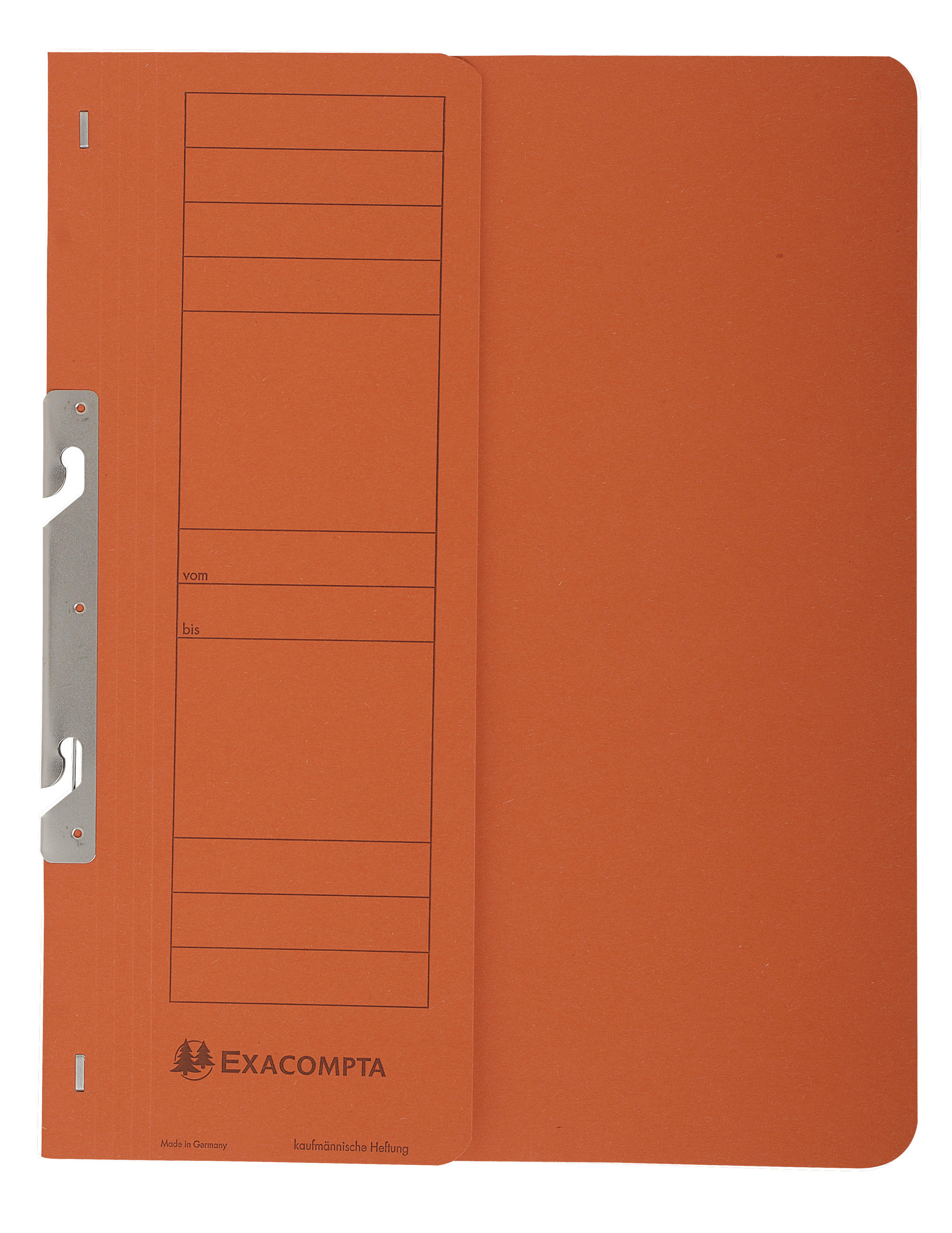 Dosare din carton - Dosar carton incopciat 1/2 portocaliu exacompta