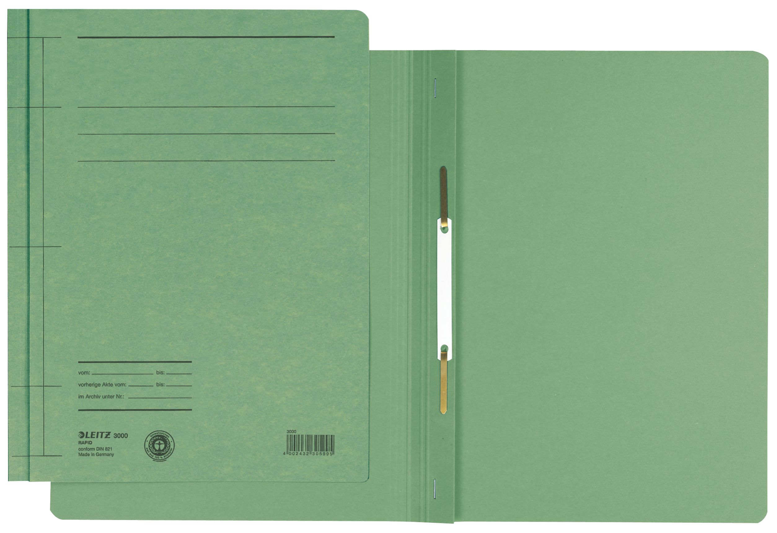 Dosare din carton - Dosar carton sina verde leitz