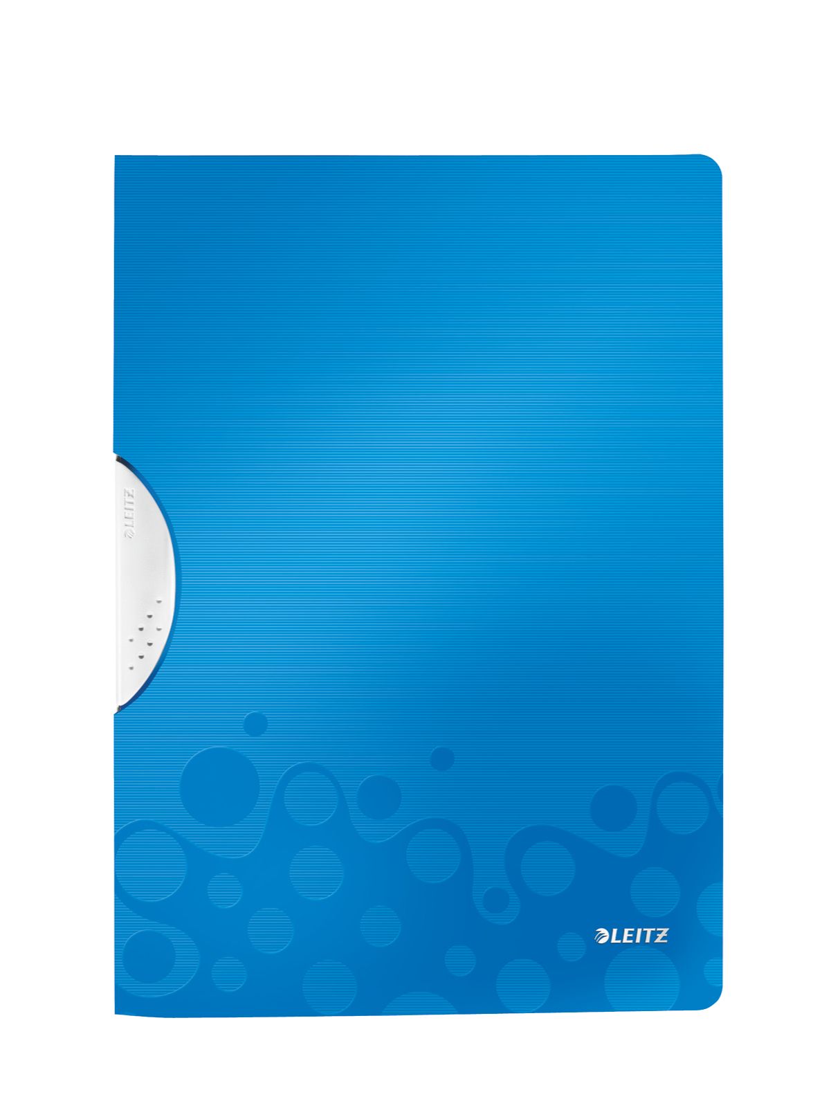 Dosare din plastic - Dosar plastic cu clip albastru metalizat colorclip wow leitz