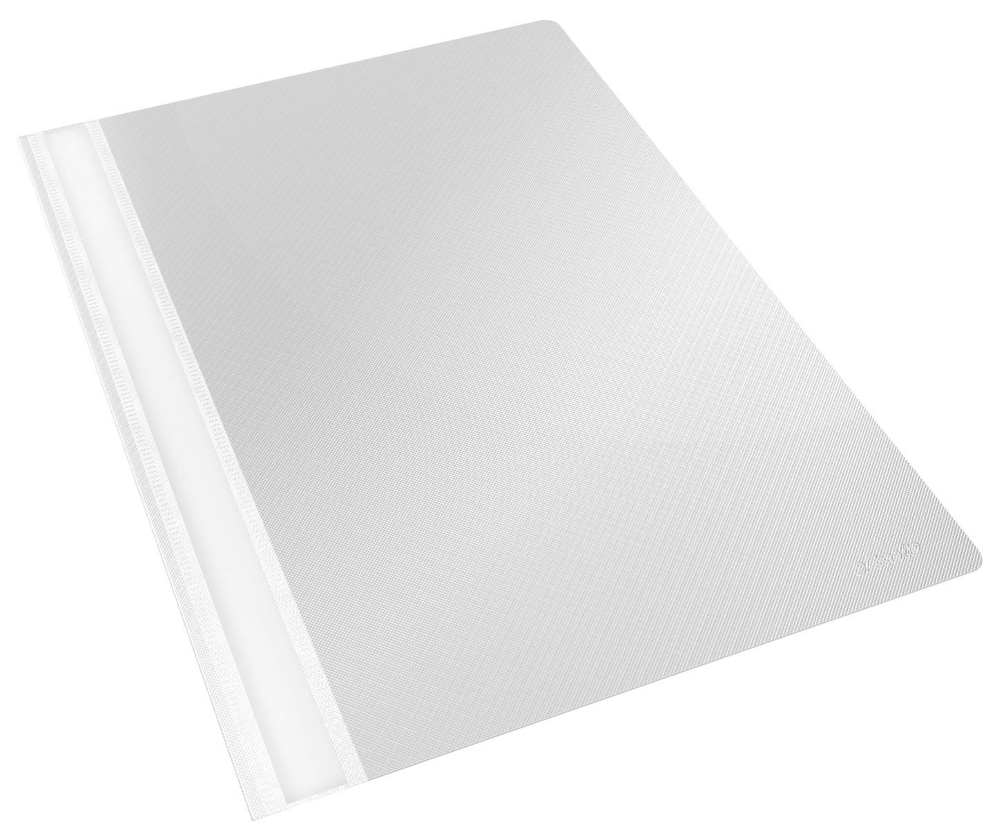 Dosare din plastic - Dosar plastic cu sina alb 25/set esselte