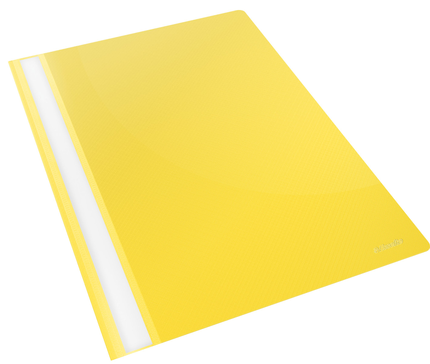 Dosare din plastic - Dosar plastic cu sina galben 25/set esselte