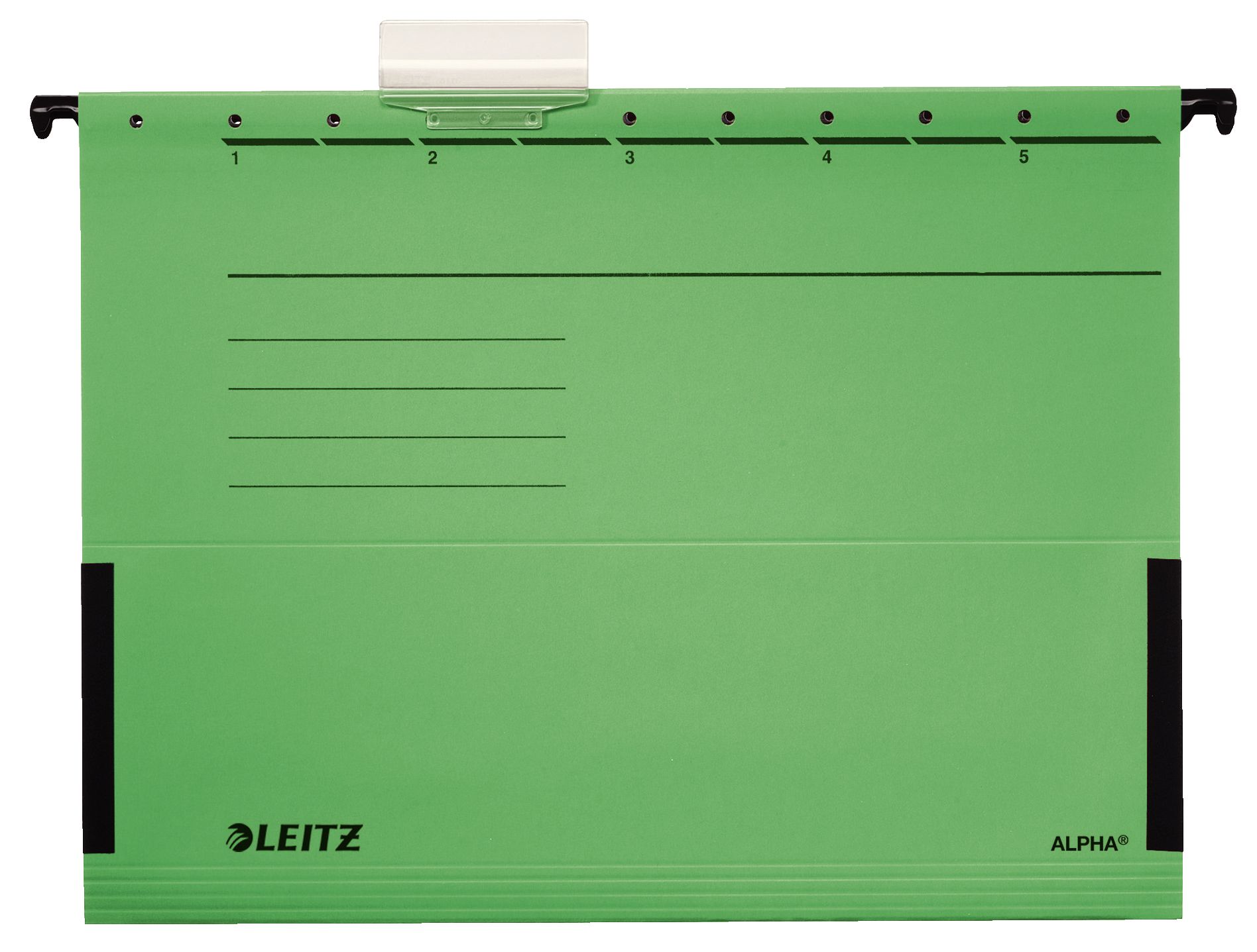 Dosar Suspendabil Cu Burduf Verde Alpha Leitz