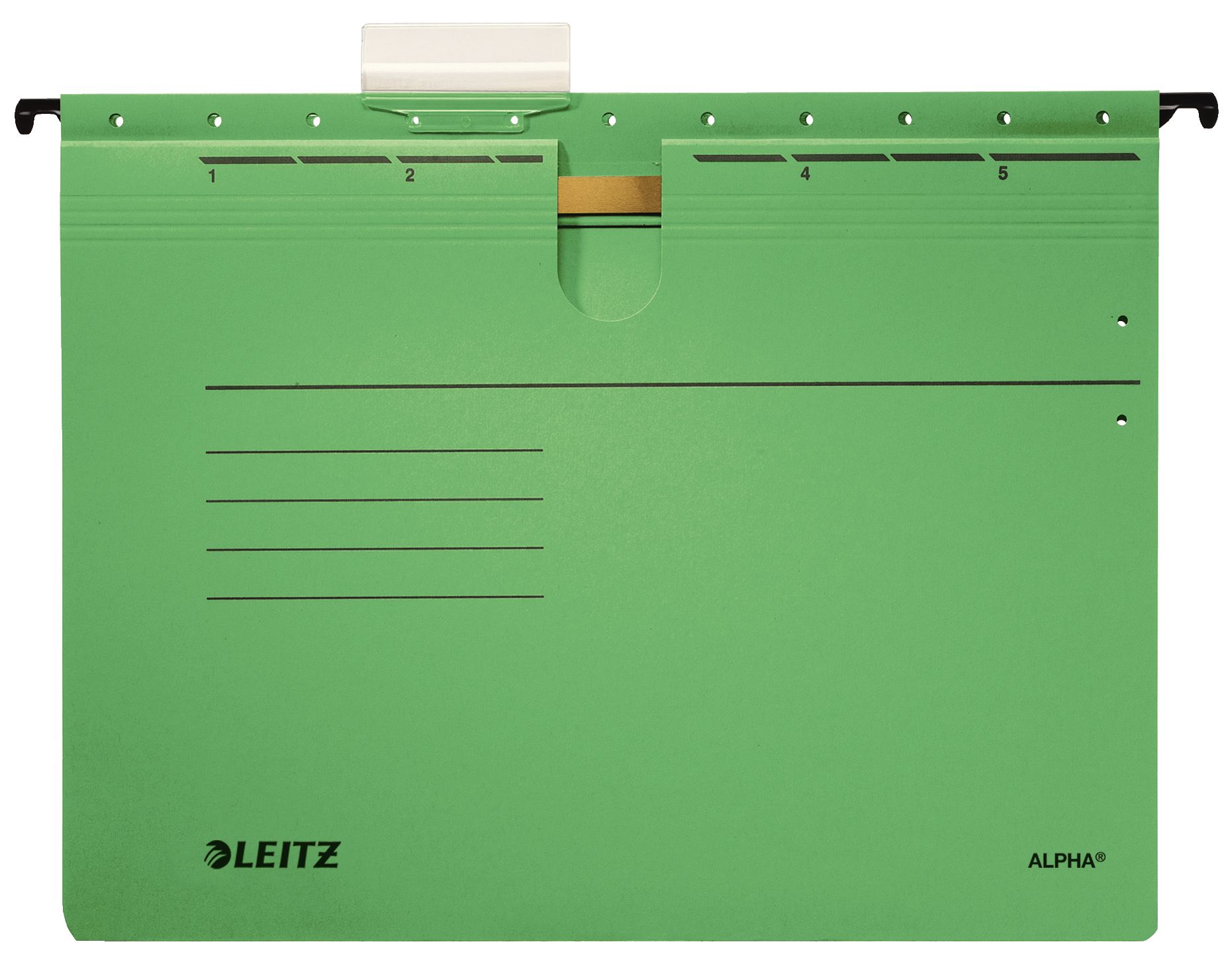 Dosar Suspendabil Cu Sina Verde Alpha Leitz