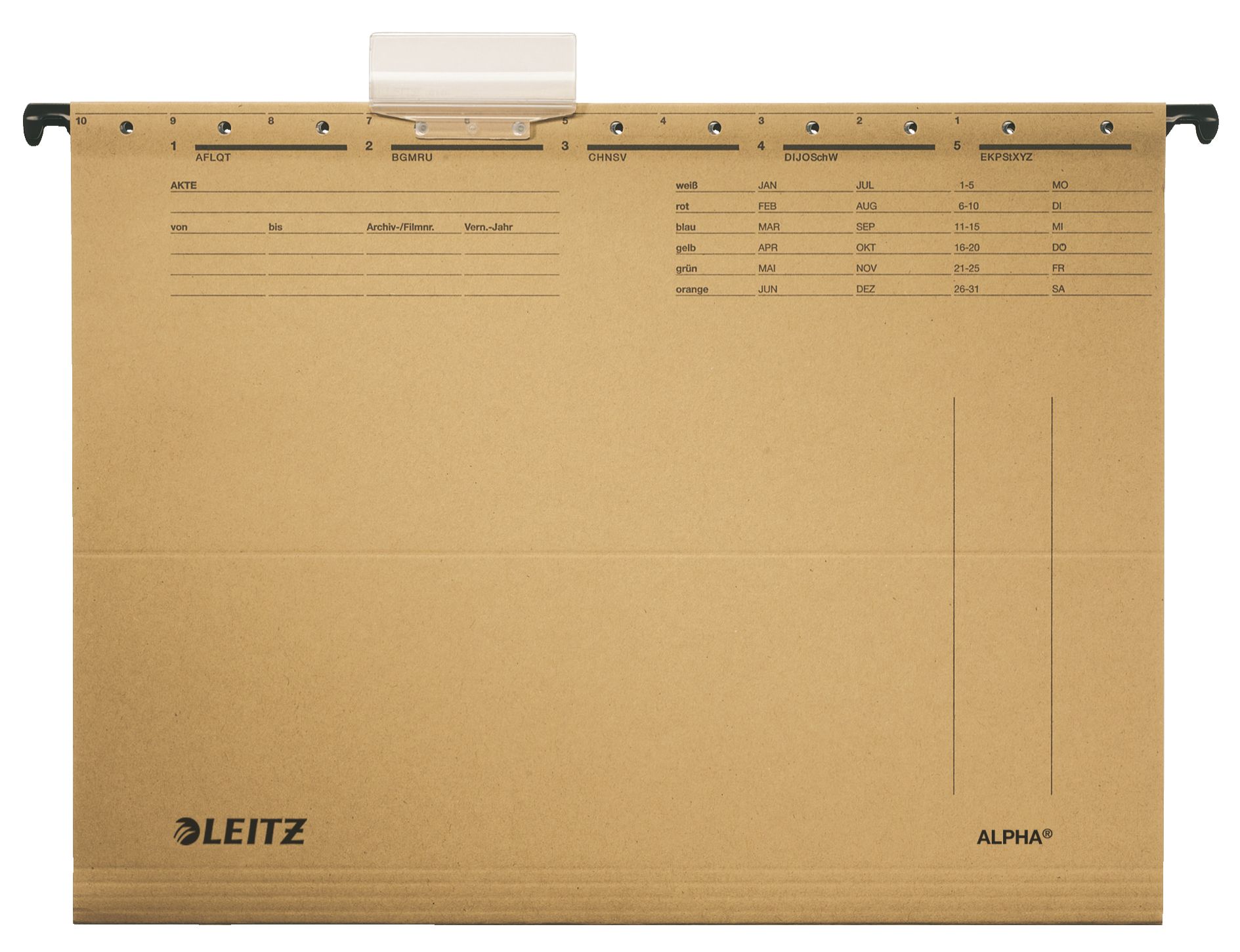 Dosar Suspendabil Natur Alpha Standard Leitz