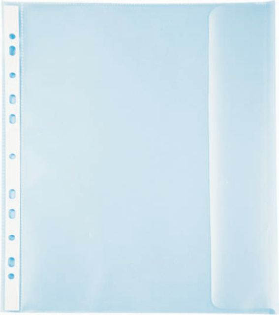 Folie Protectie A4 Cu Clapa Laterala 25/Set Noki