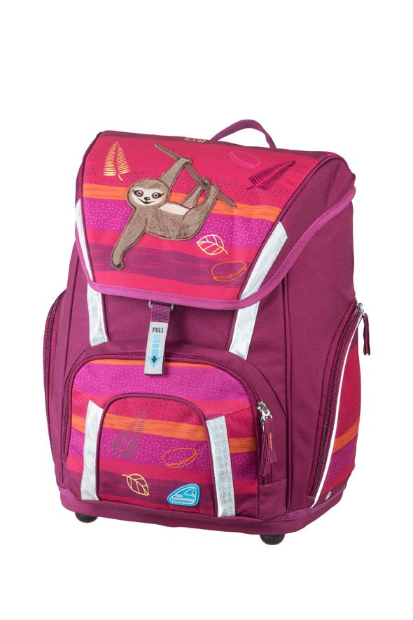 Schneiders Ghiozdan Lazy Lewis Smart Rosu+etui, Sac Sport,cut.pt Carti Schn