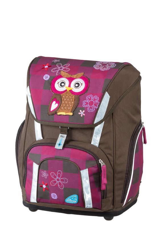 Schneiders Ghiozdan The Owl Smart Rosu + Etui, Sac Sport, Cut. Pt Carti Sch