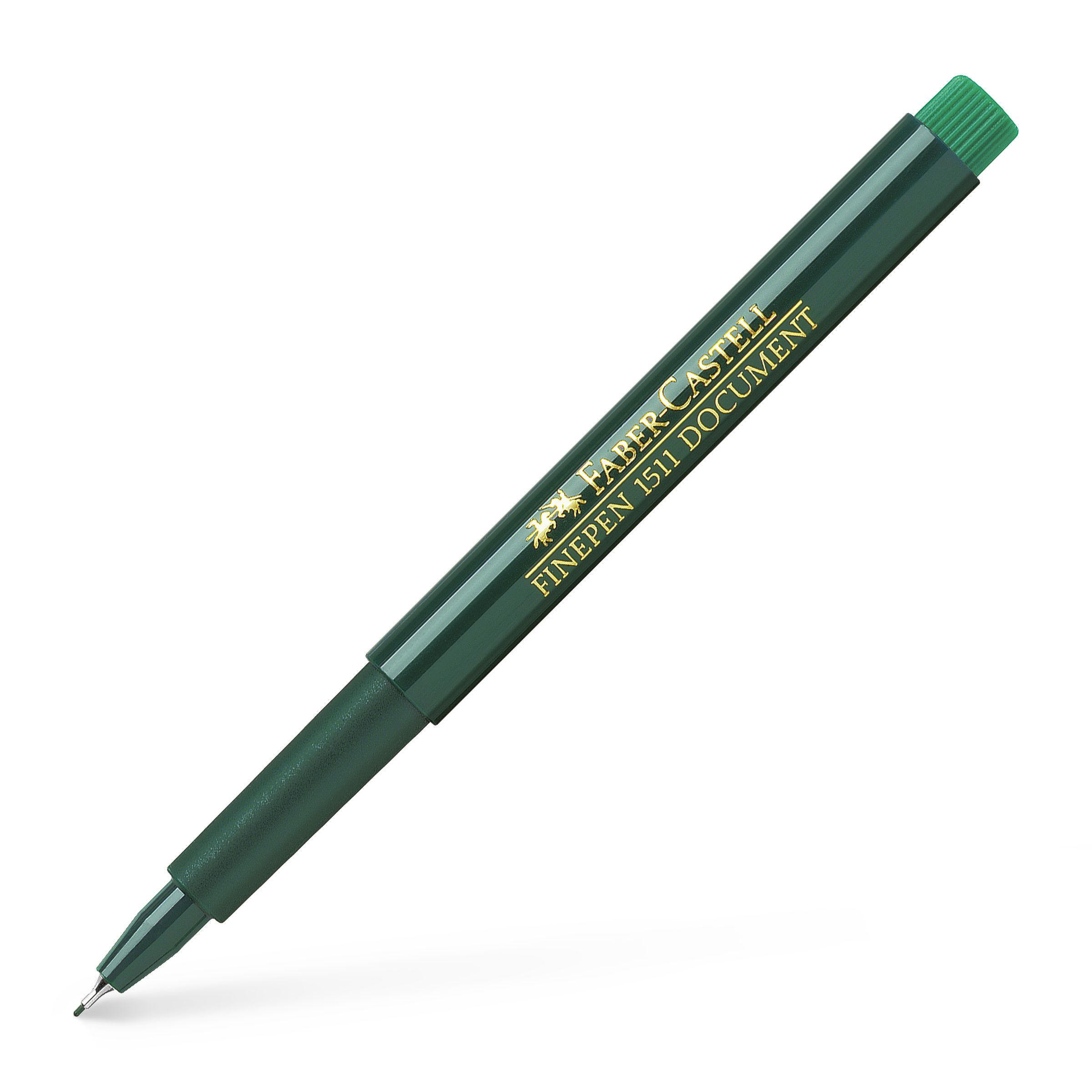 Liner 0.4MM Verde Finepen 1511 Faber-castell