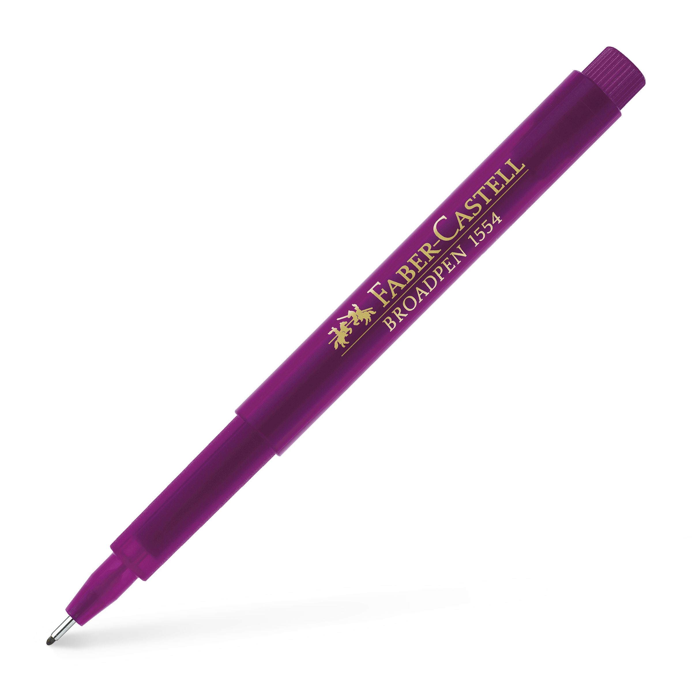 Liner 0.8MM Magenta Broadpen 1554 Faber-castell