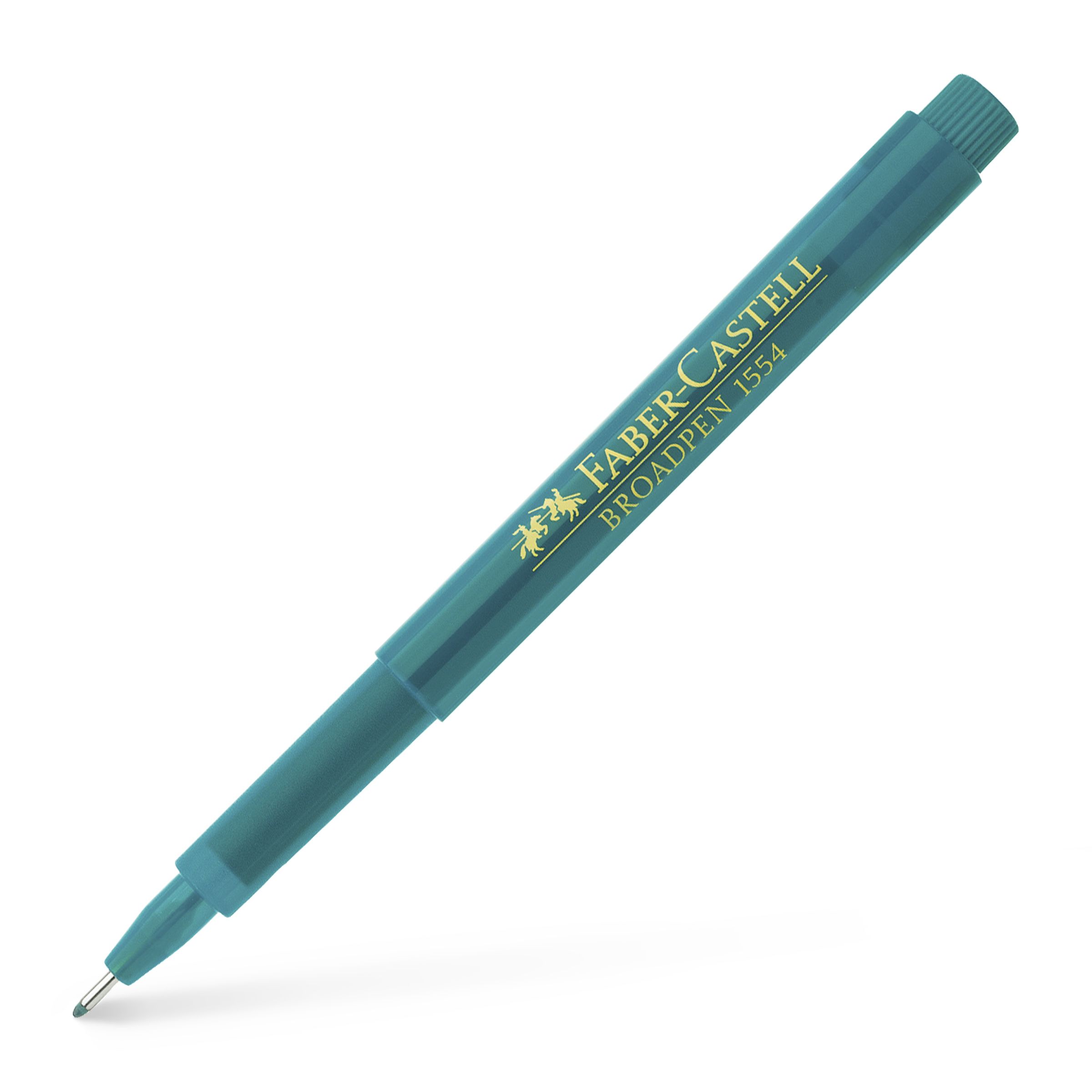 Liner 0.8MM Turcoaz Broadpen 1554 Faber-castell