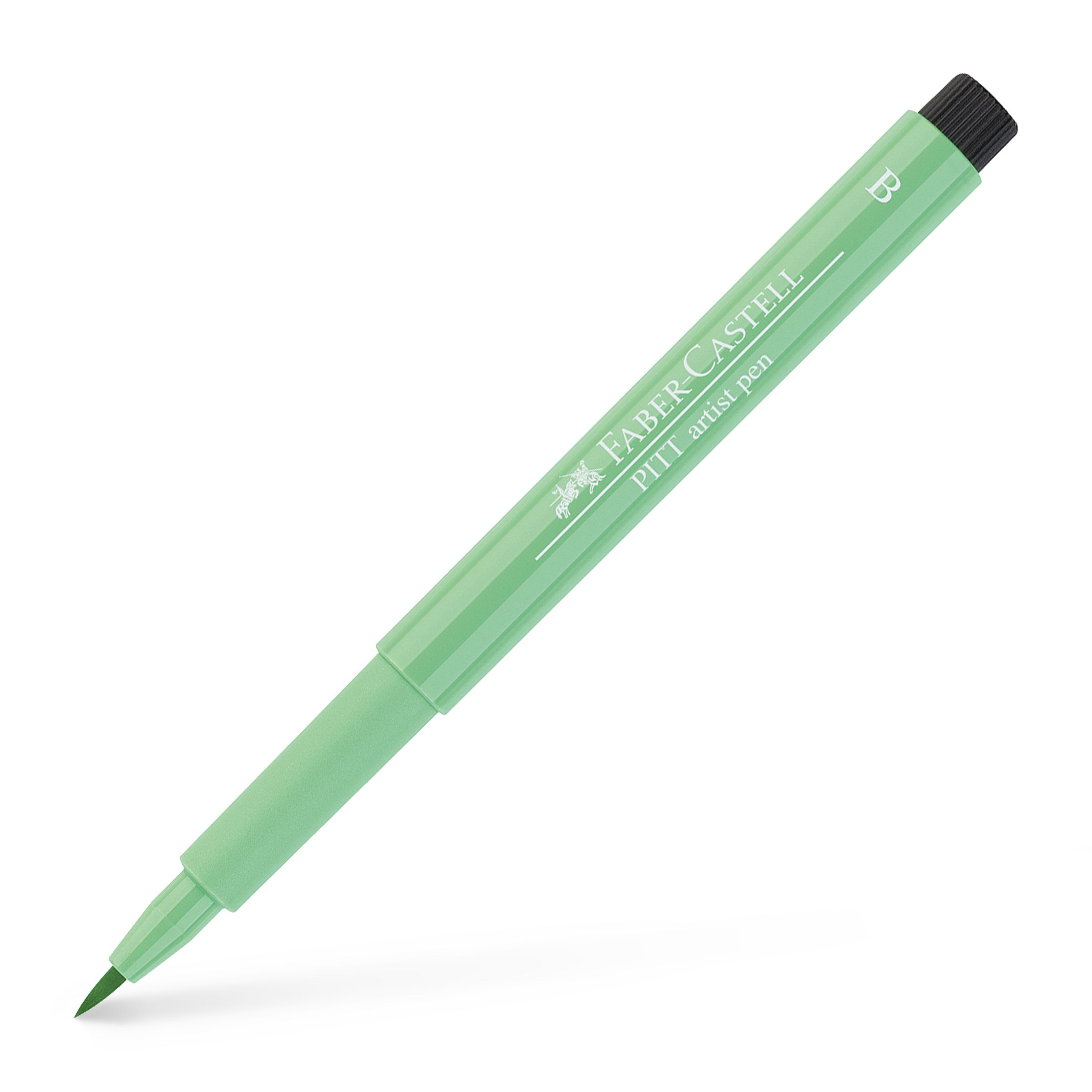 Pitt Artist Pen Brush Verde Deschis Phtalo Faber-castell