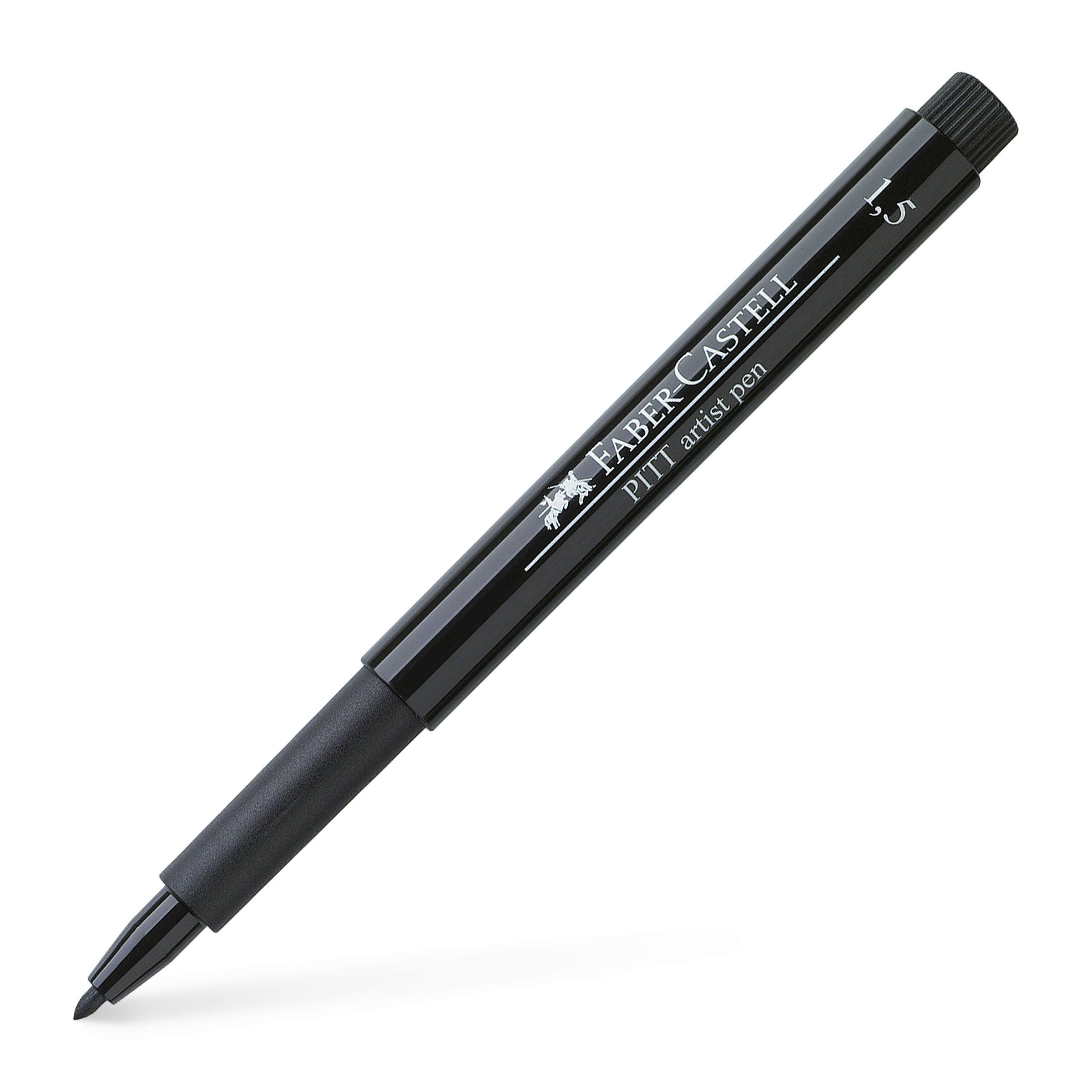 Pitt Artist Pen Caligrafic 1.5 Negru Faber-castell