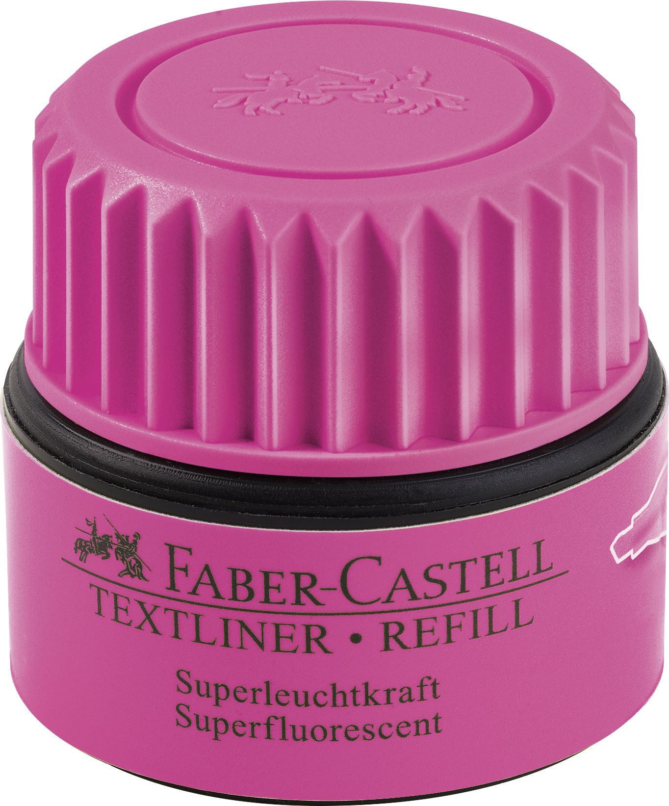 Markere Acrilice, GraffitiRezerve acrilice și reutilizabile - Refill textmarker roz 1549 faber-castell