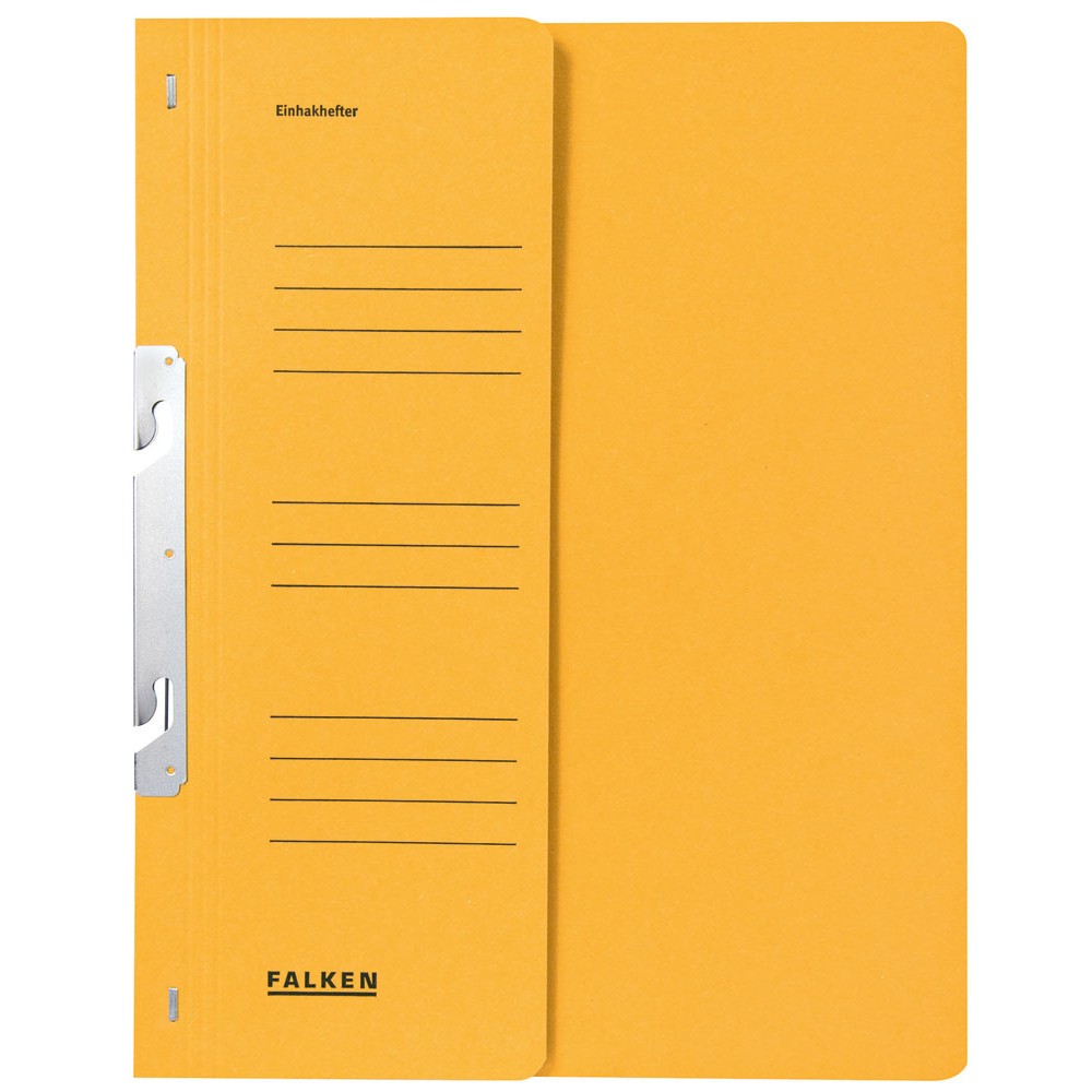 Dosare din carton - Dosar carton incopciat 1/2 galben falken/exacompta