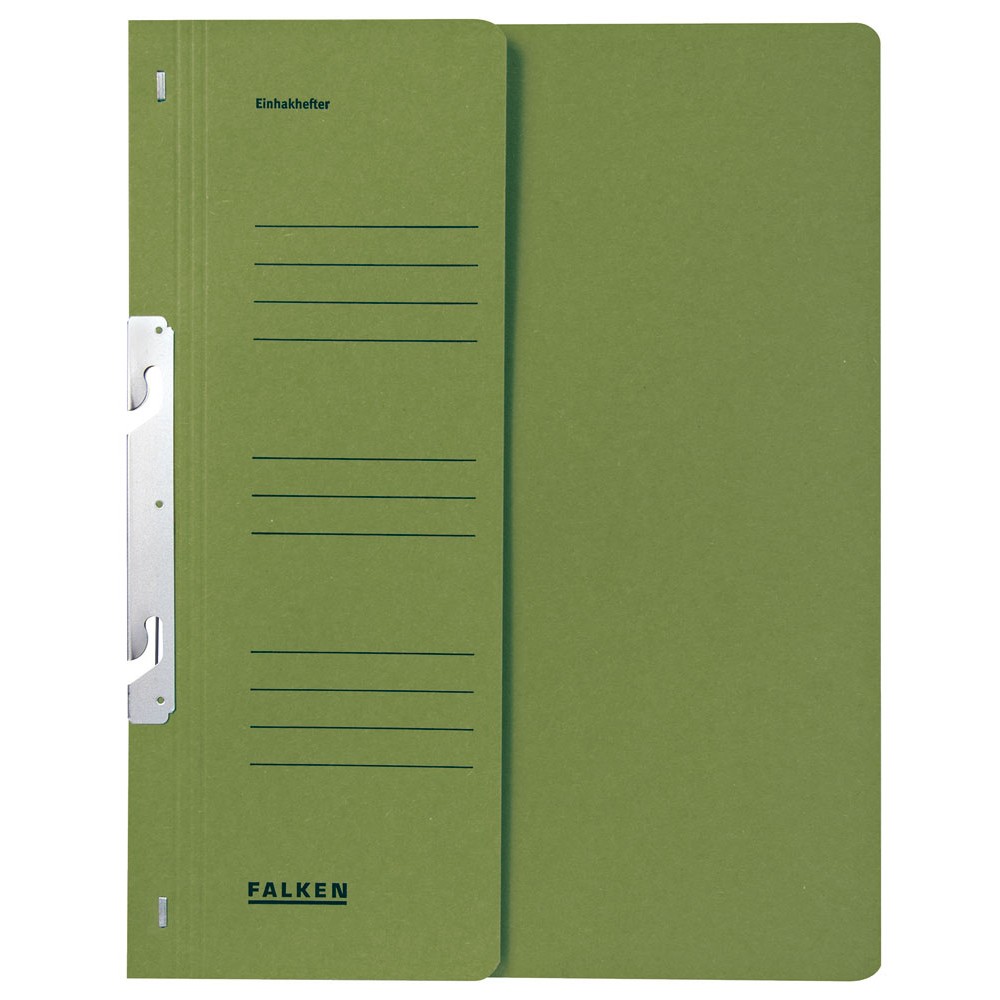 Dosare din carton - Dosar carton incopciat 1/2 verde falken/exacompta