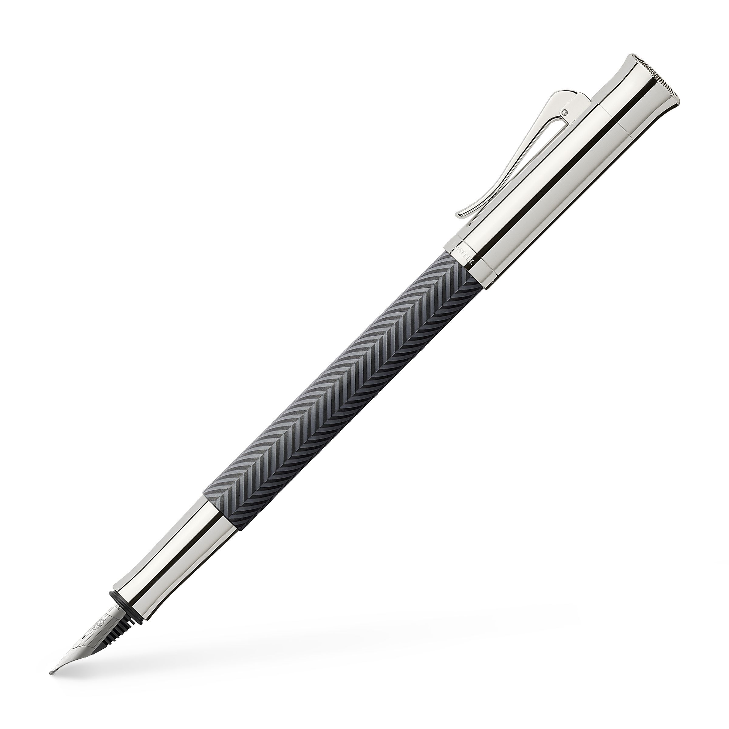 Stilou Guilloche Cisele Antracit M Graf Von Faber-castell