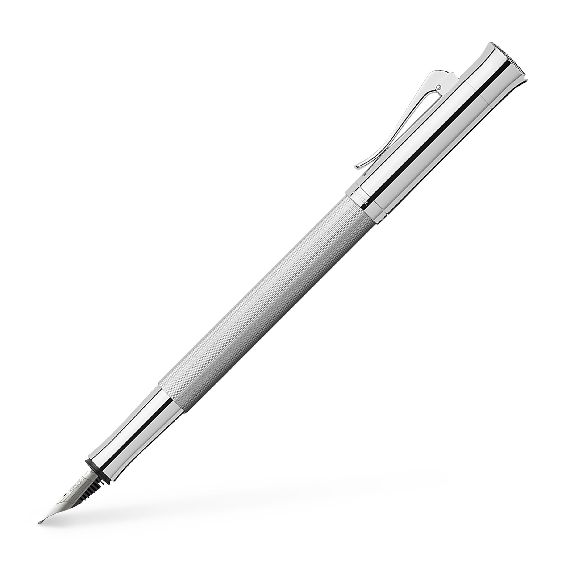 Stilou Guilloche Rhodium F Graf Von Faber-castell